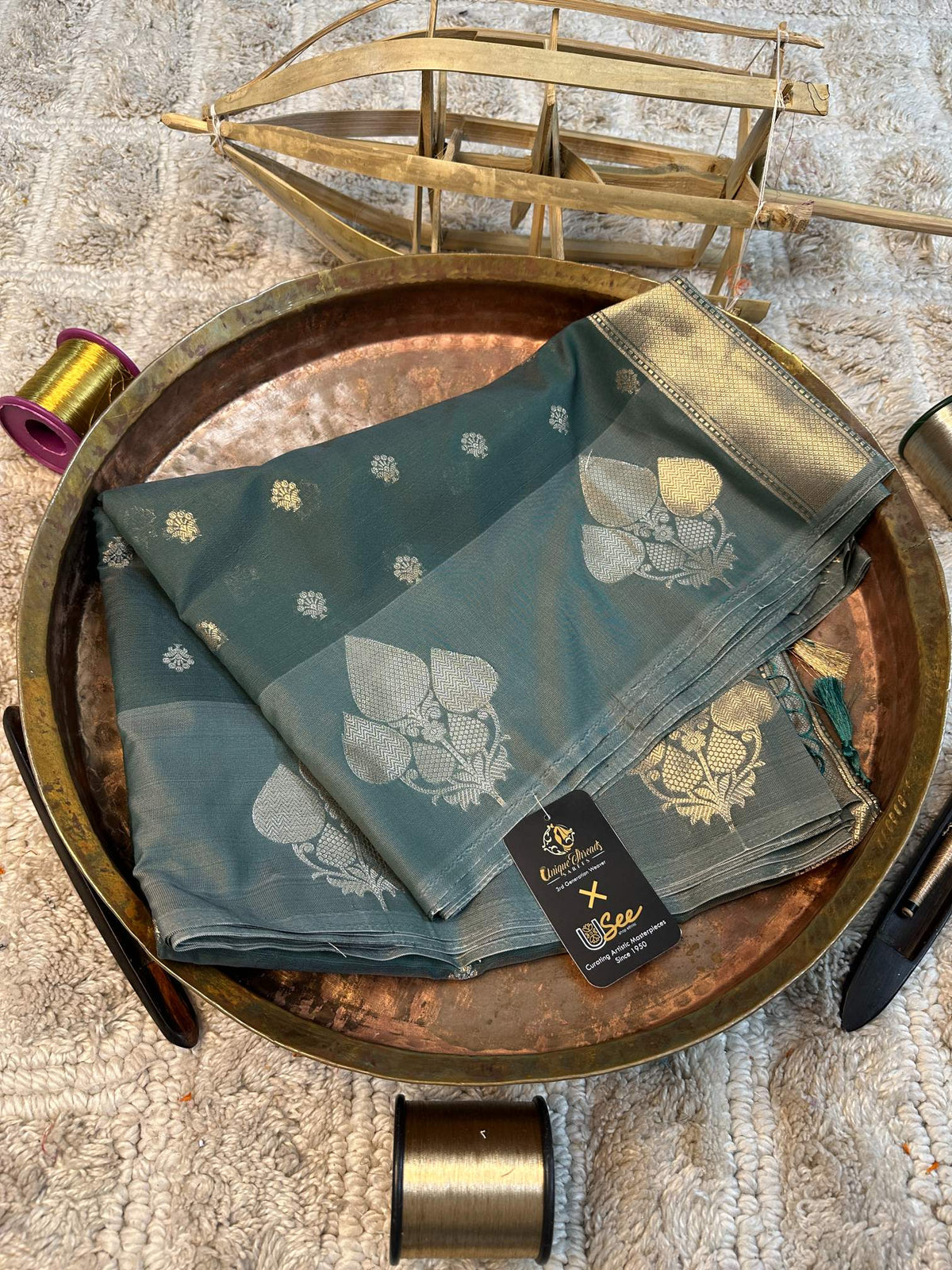 Premium Contemperory Weave Softsilk Banarasi Saree