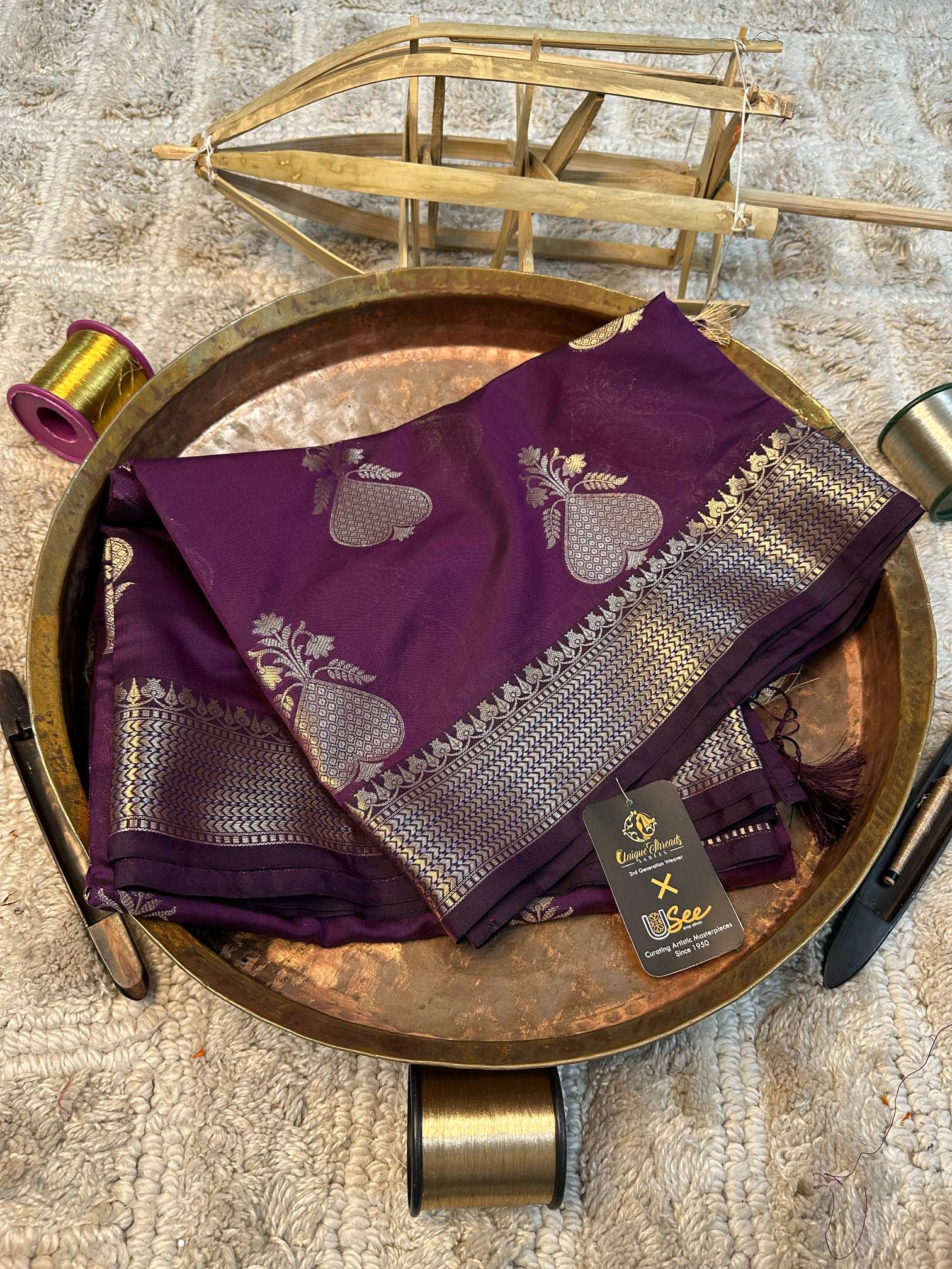 Premium Contemperory Weave Softsilk Banarasi Saree