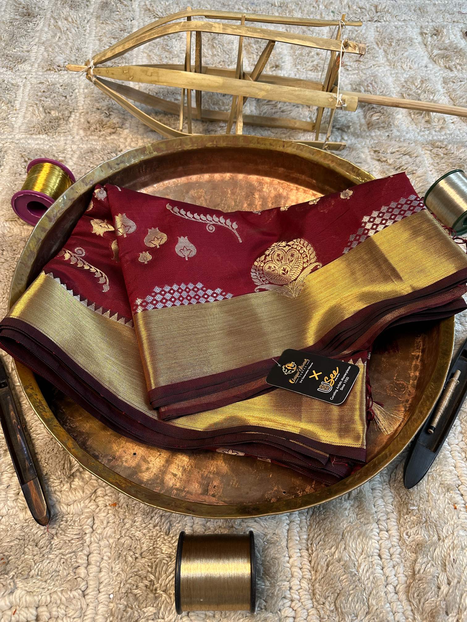 Premium Contemperory Weave Softsilk Banarasi Saree