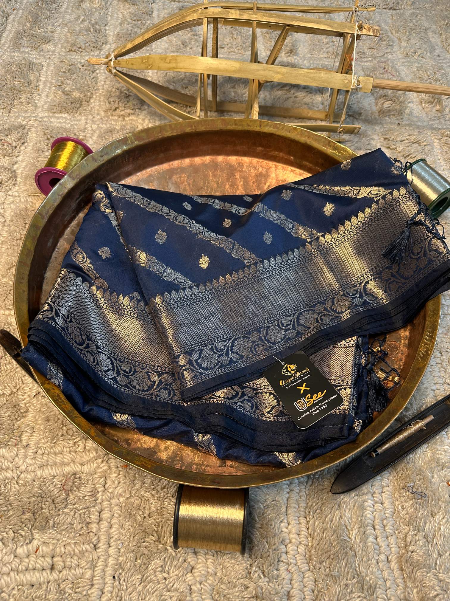 Premium Contemperory Weave Softsilk Banarasi Saree