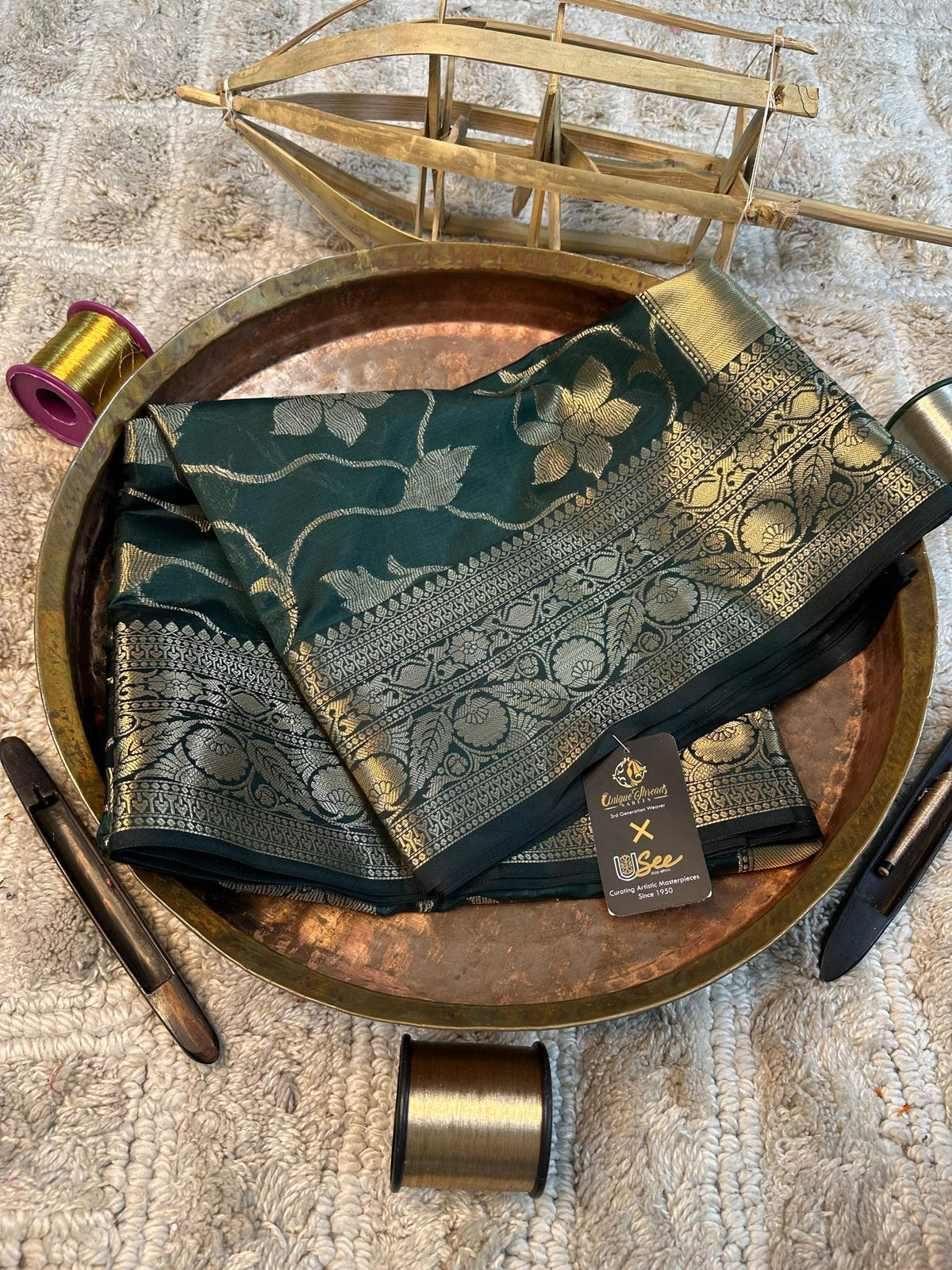 Premium Contemperory Weave Softsilk Banarasi Saree