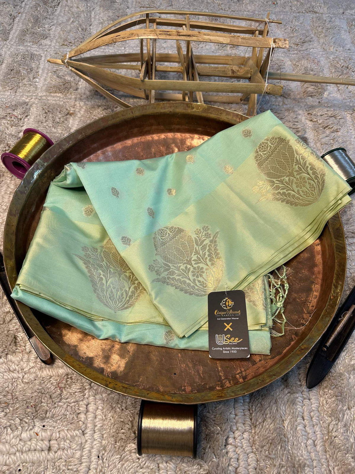 Premium Contemperory Weave Softsilk Banarasi Saree