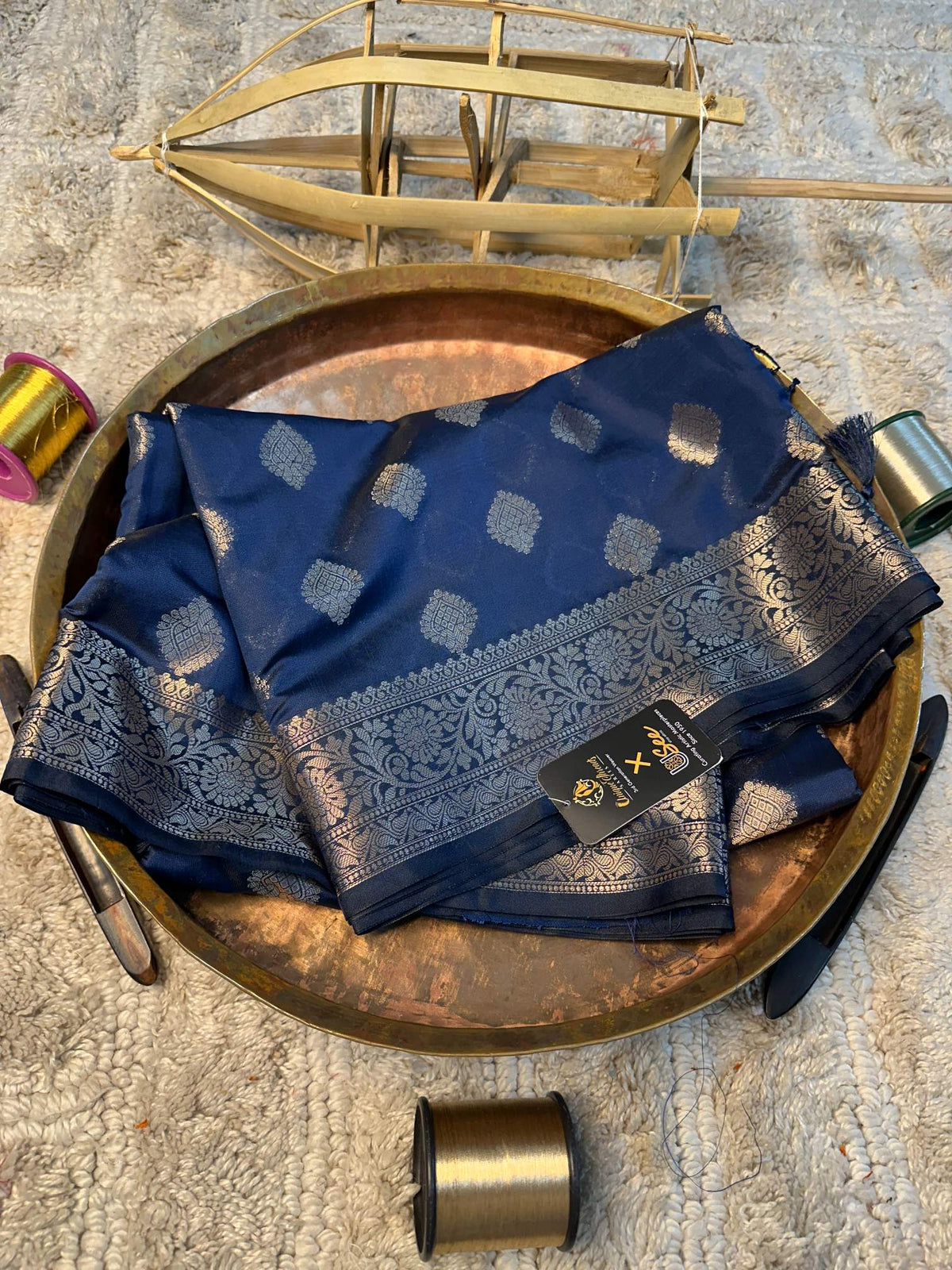 Premium Contemperory Weave Softsilk Banarasi Saree