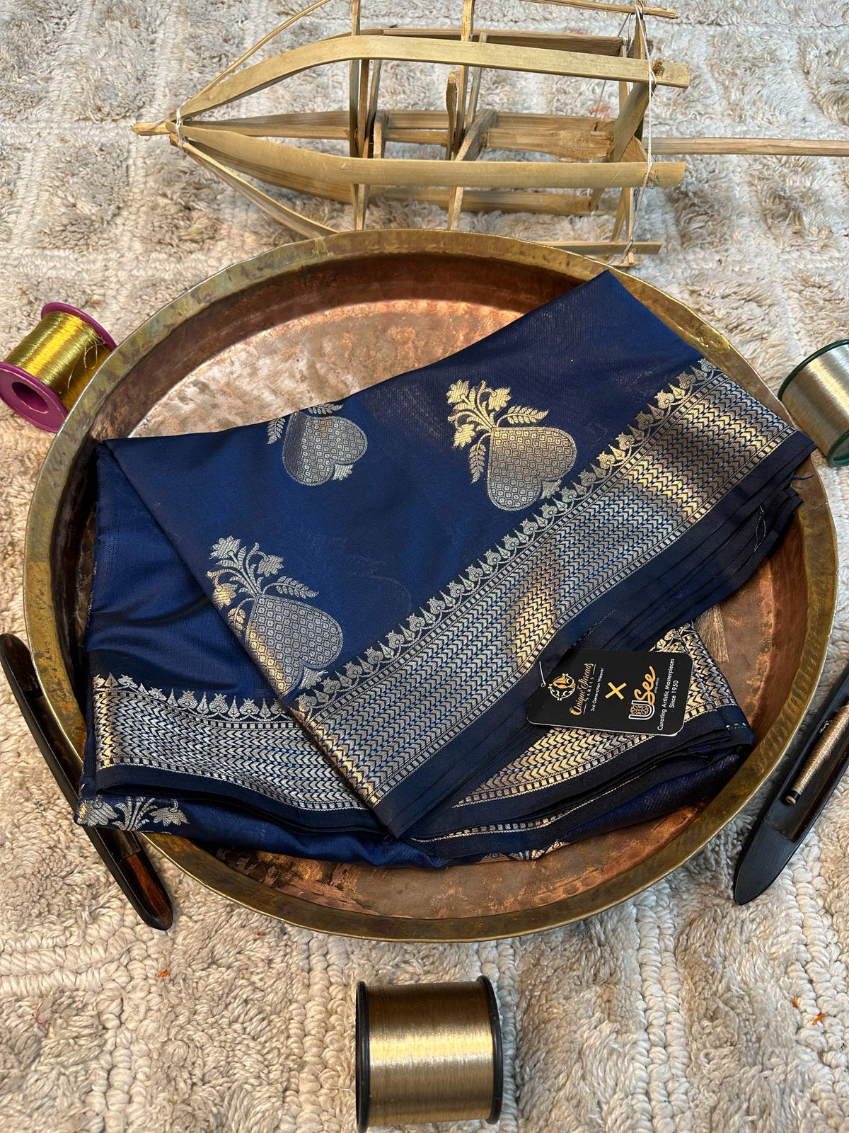 Premium Contemperory Weave Softsilk Banarasi Saree