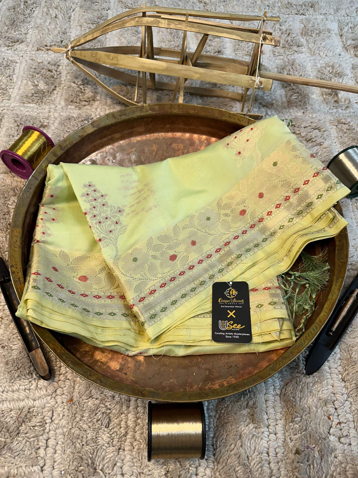 Premium Contemperory Weave Softsilk Banarasi Saree