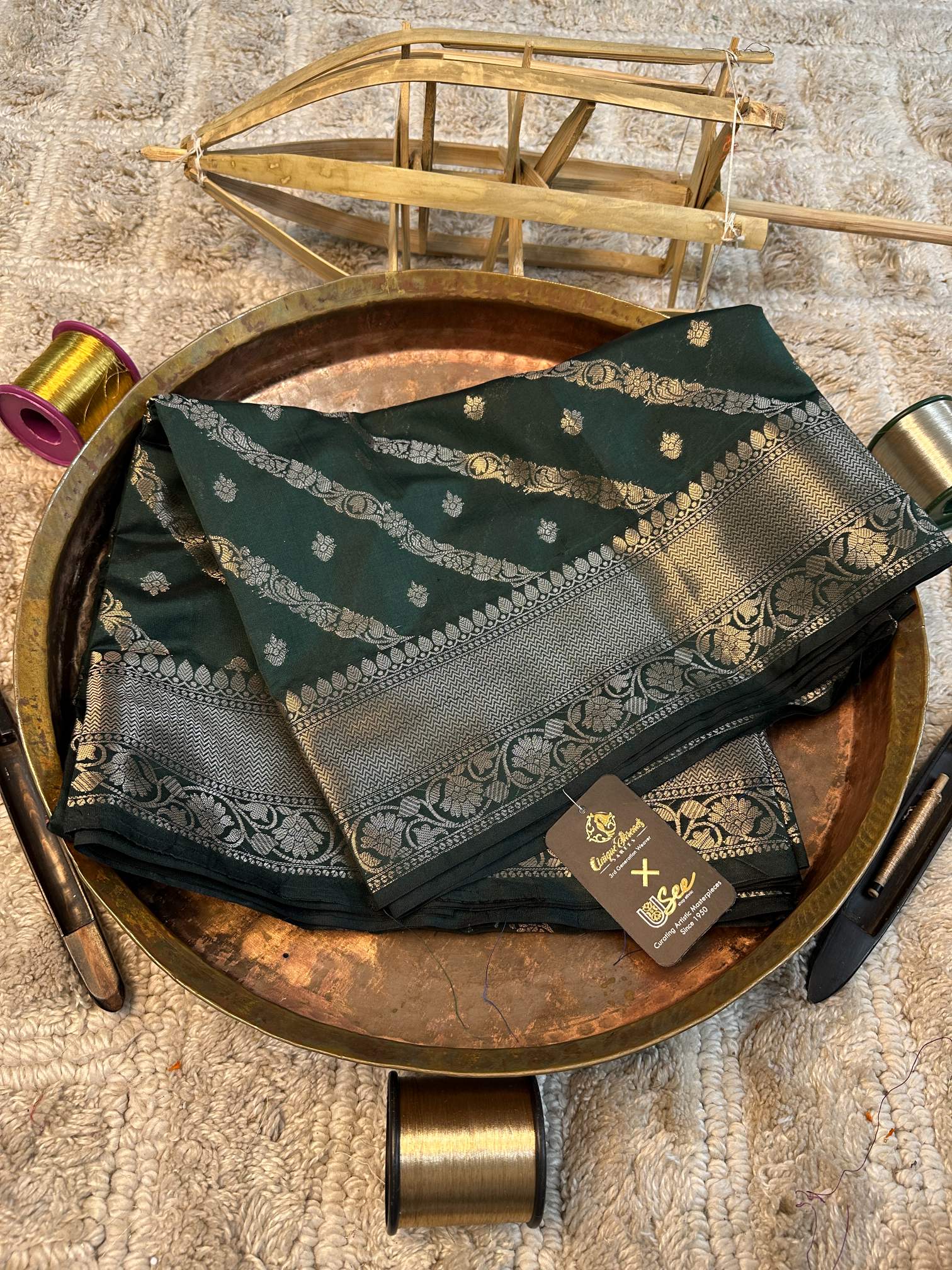 Premium Contemperory Weave Softsilk Banarasi Saree