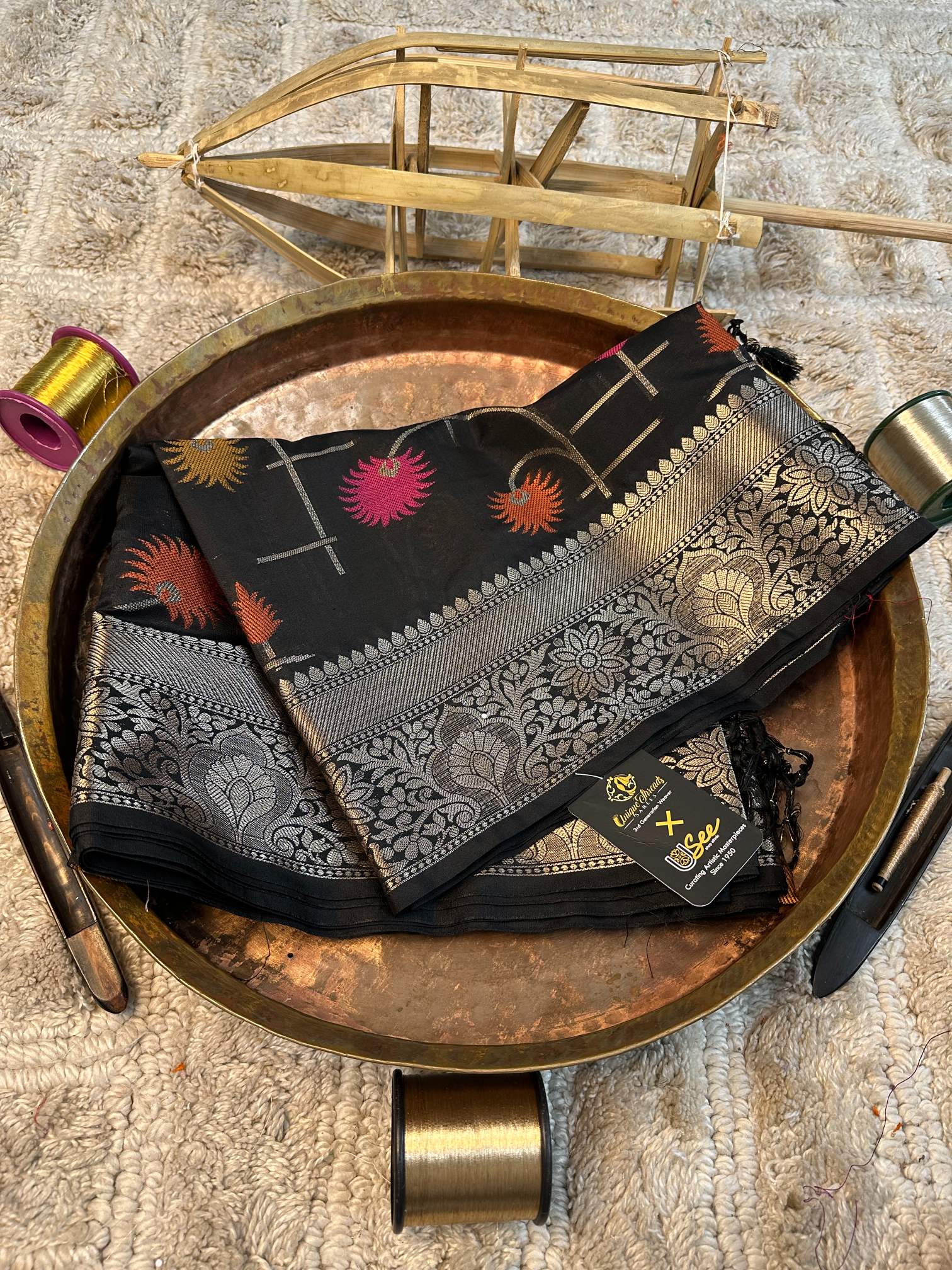 Premium Contemperory Weave Softsilk Banarasi Saree