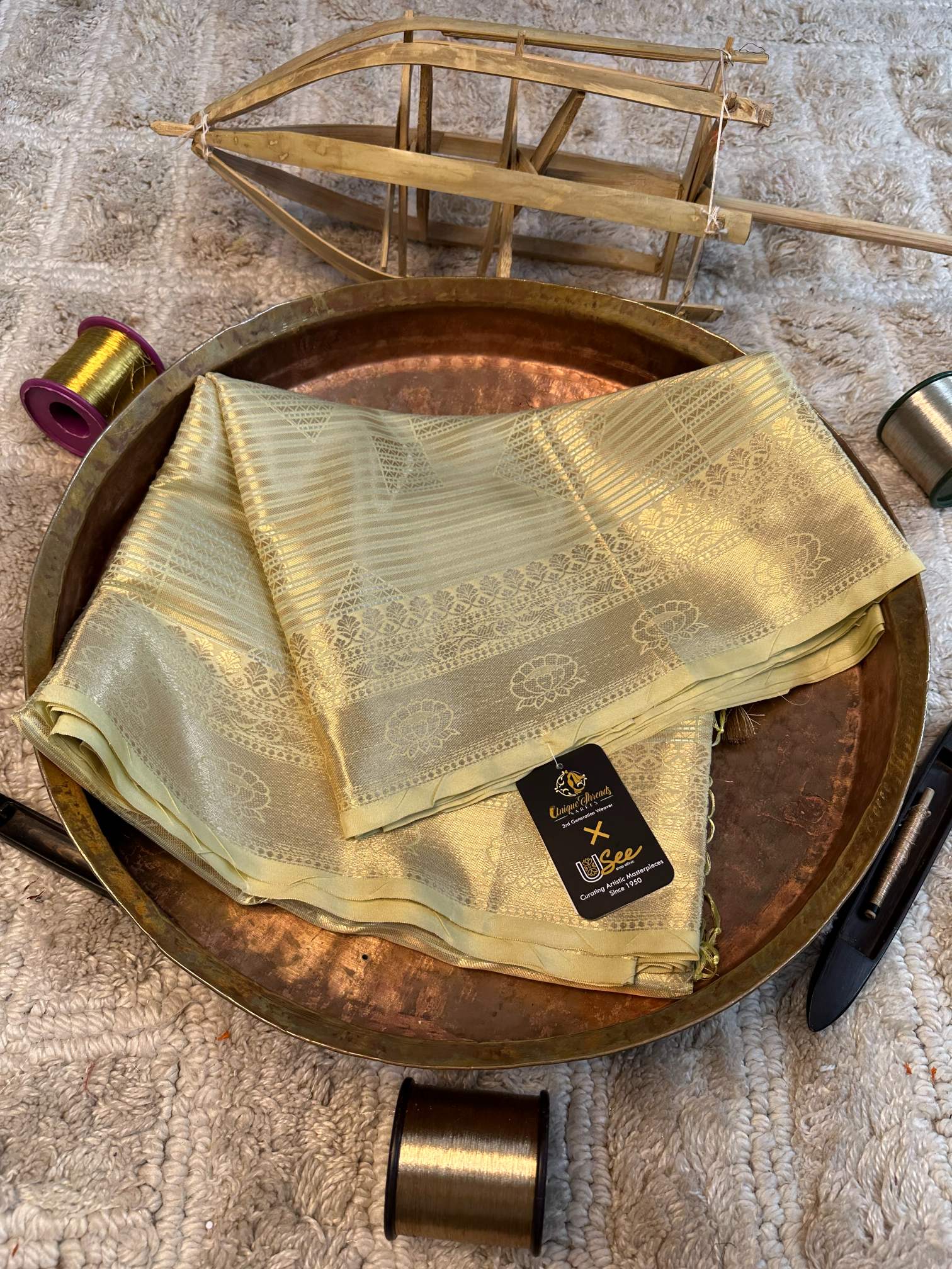 Premium Contemperory Weave Softsilk Banarasi Saree