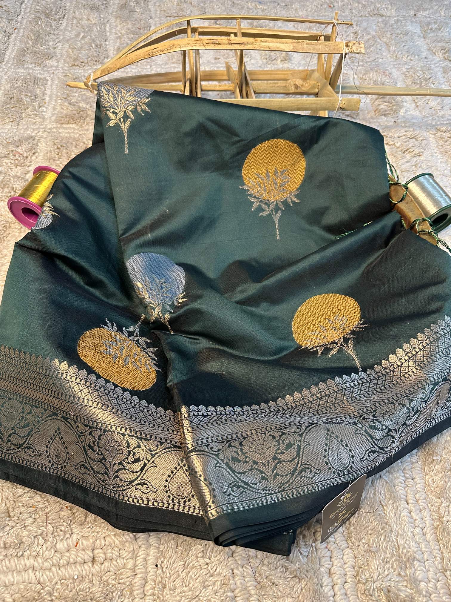 Premium Contemperory Weave Softsilk Banarasi Saree