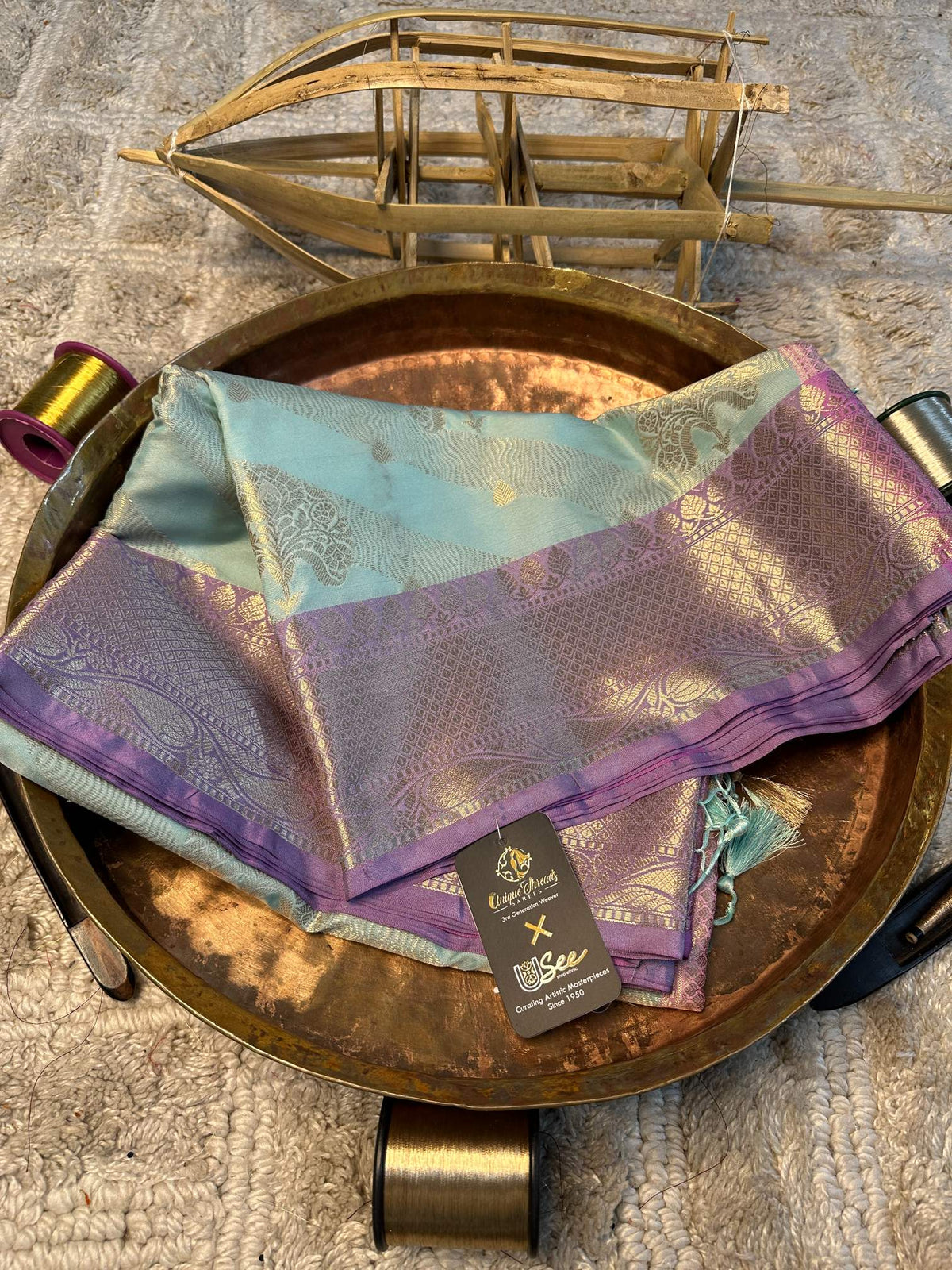 Premium Contemperory Weave Softsilk Banarasi Saree