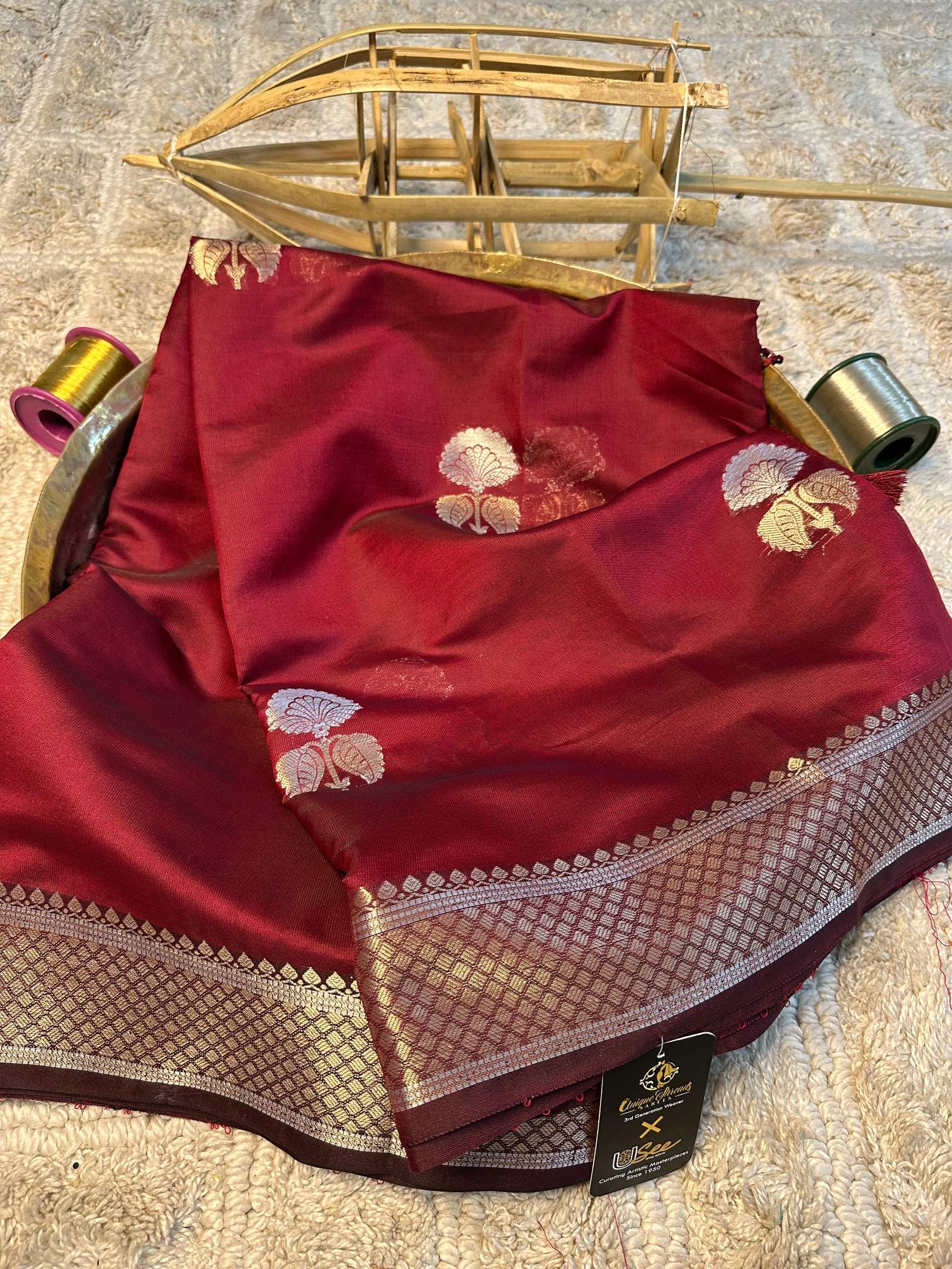 Premium Contemperory Weave Softsilk Banarasi Saree