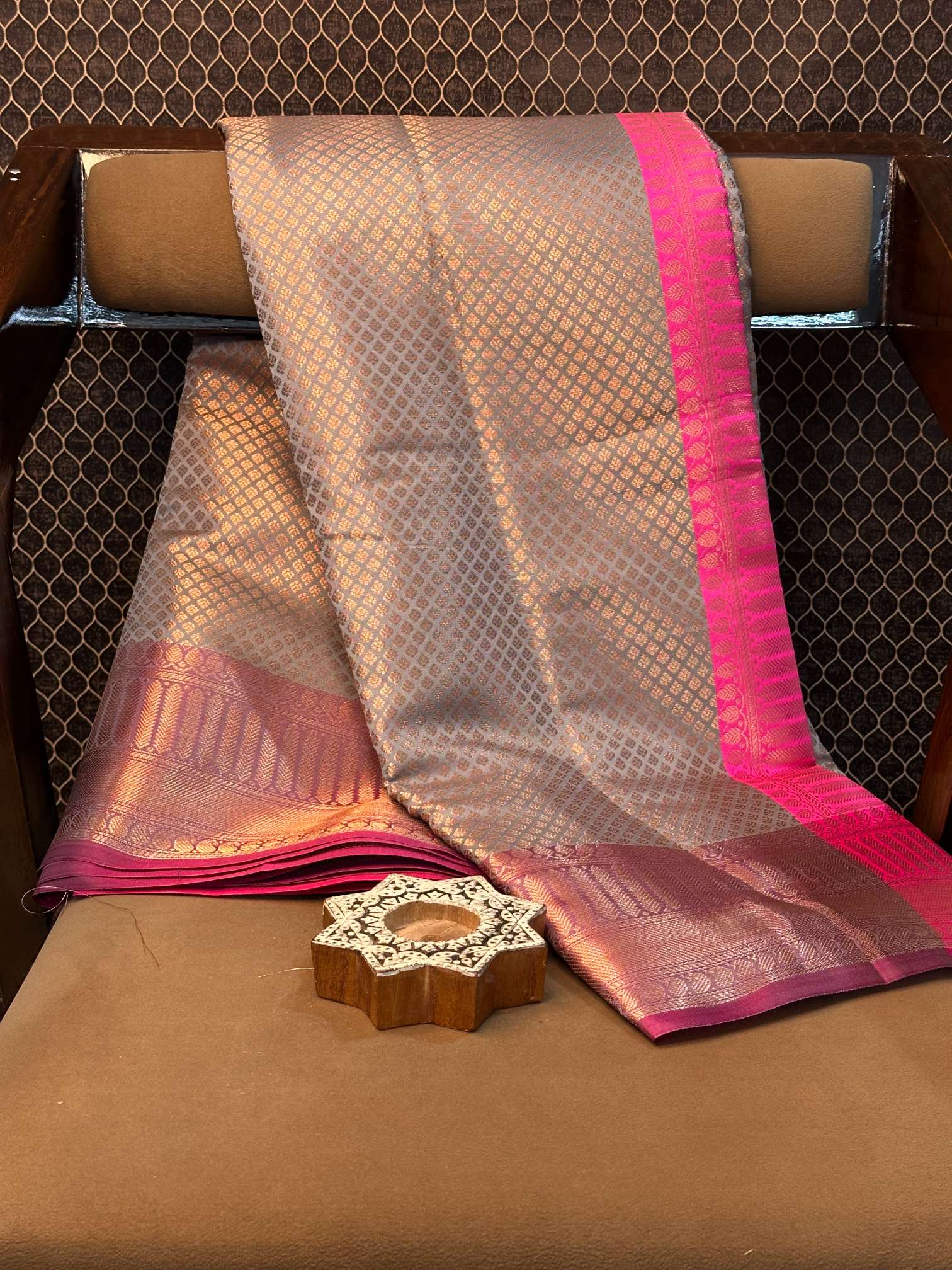Handpicked Softsilk Heritage Banarasi Saree