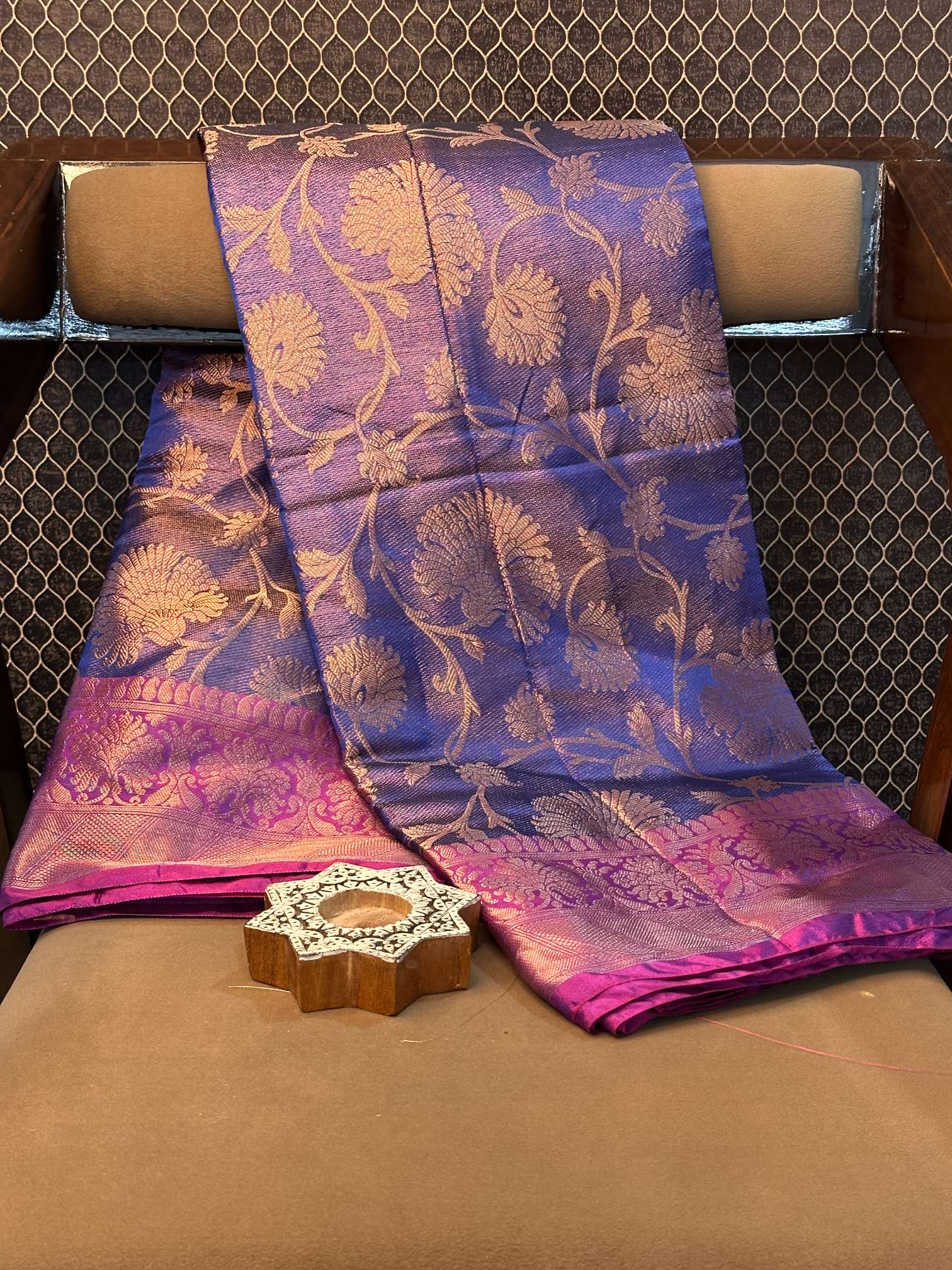 Handpicked Softsilk Heritage Banarasi Saree