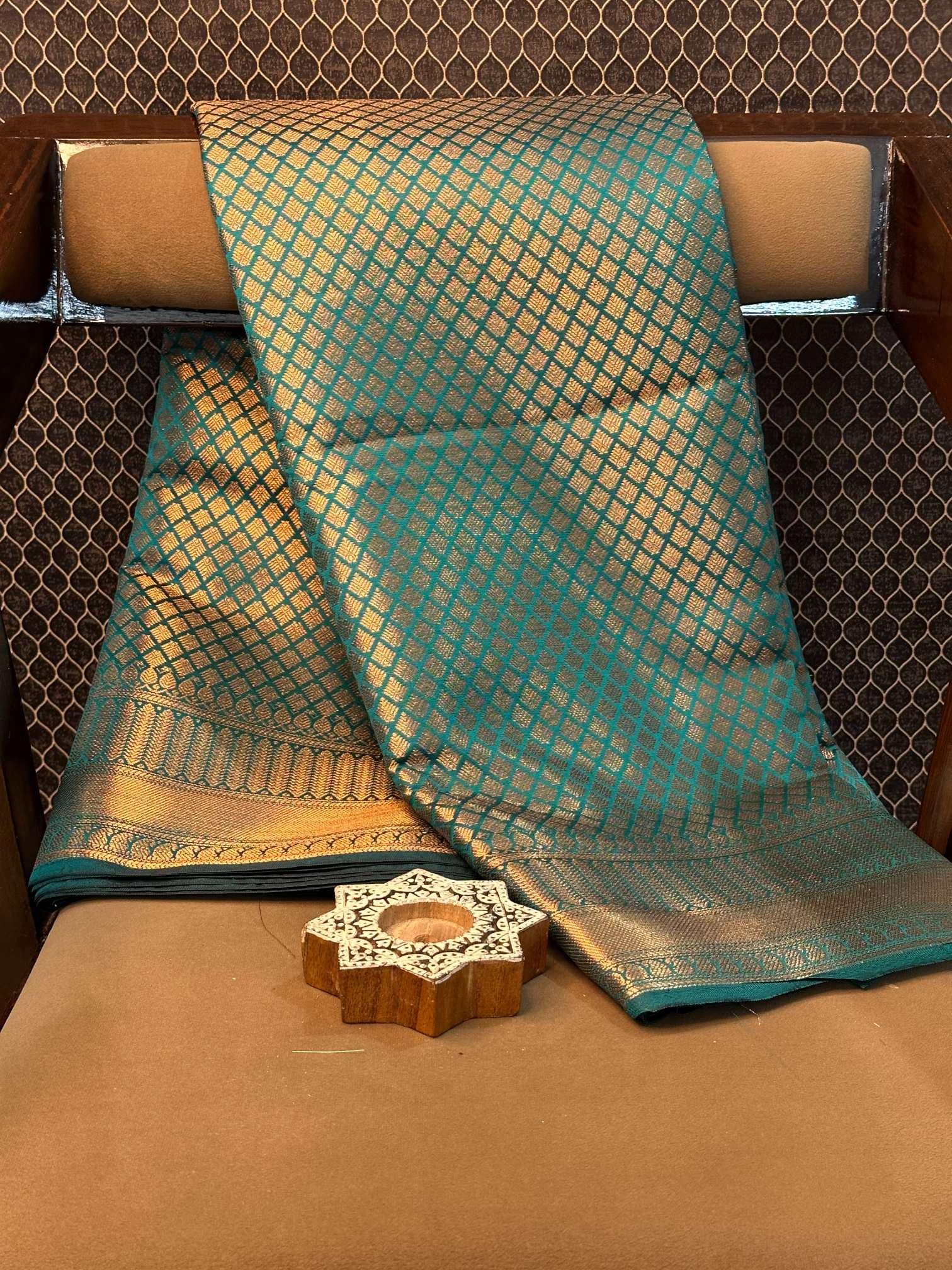 Eccentric zari weave Softsilk Heritage Banarasi saree