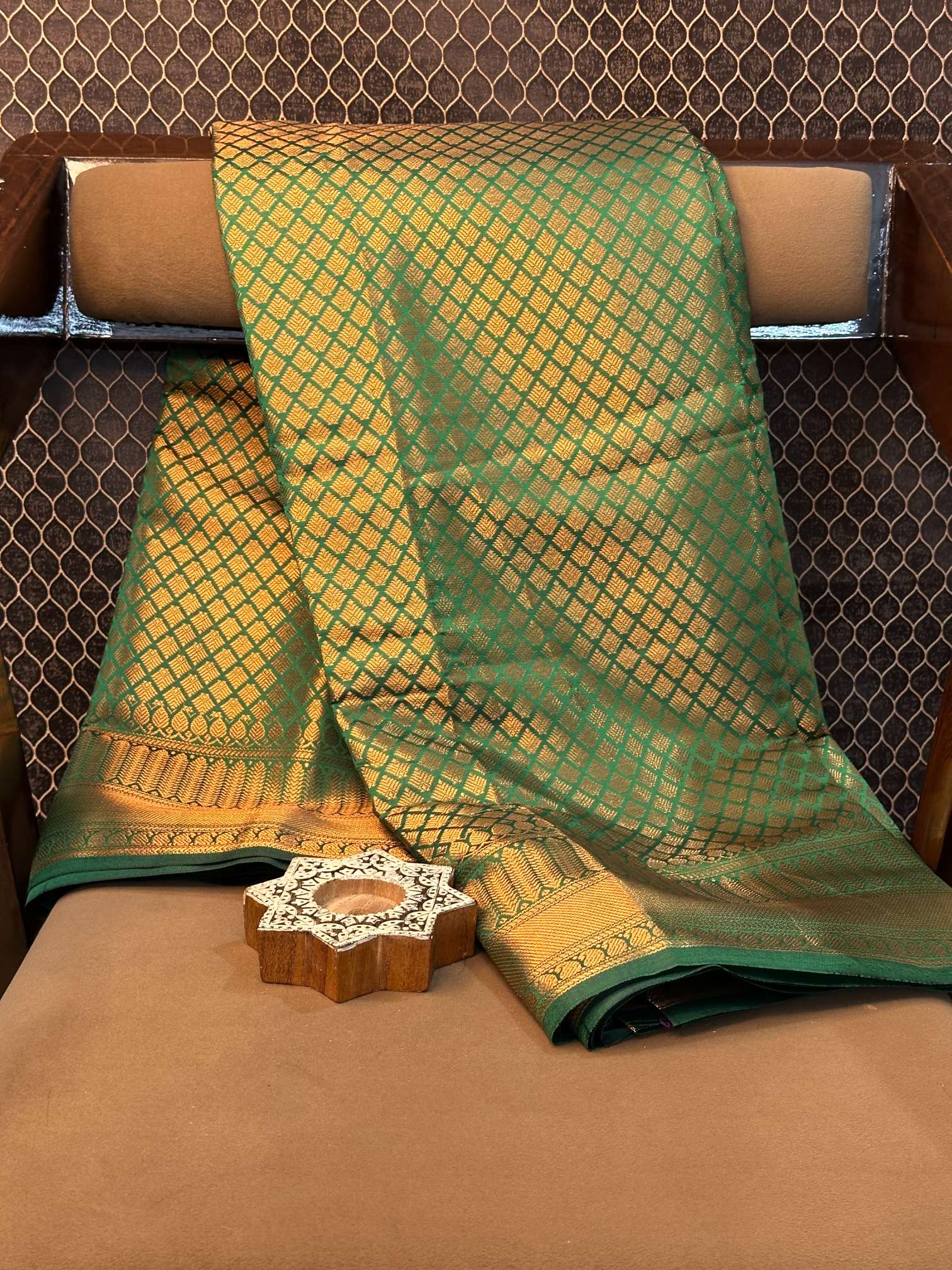 Handpicked Softsilk Heritage Banarasi Saree