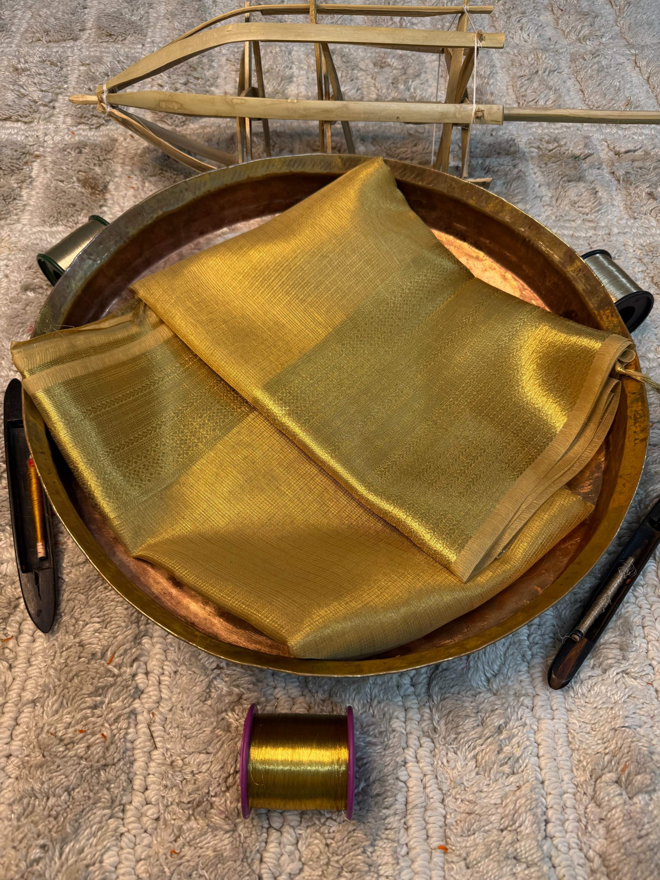 Eccentric zari weave Softsilk Banarasi saree