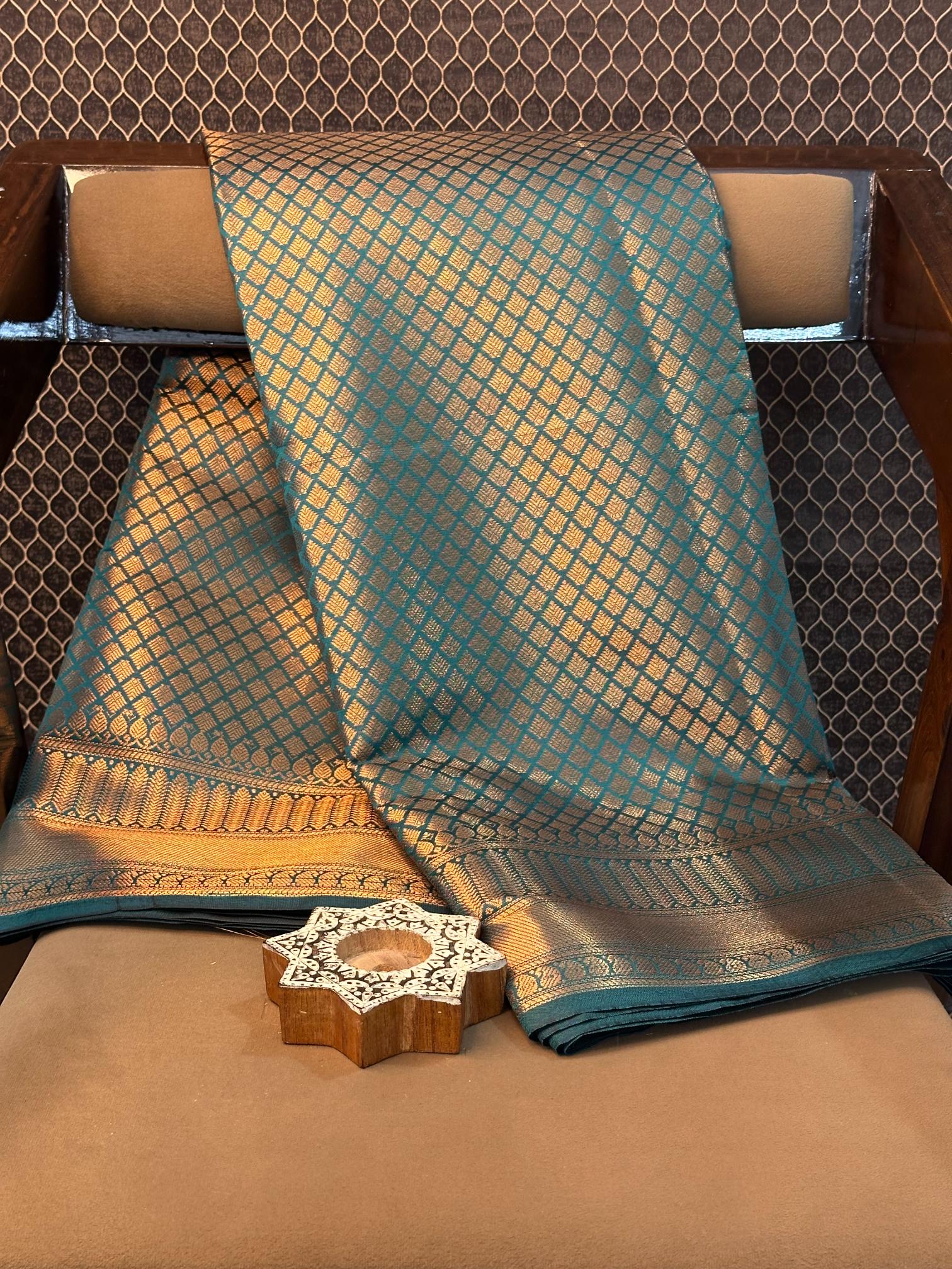Handpicked Softsilk Heritage Banarasi Saree