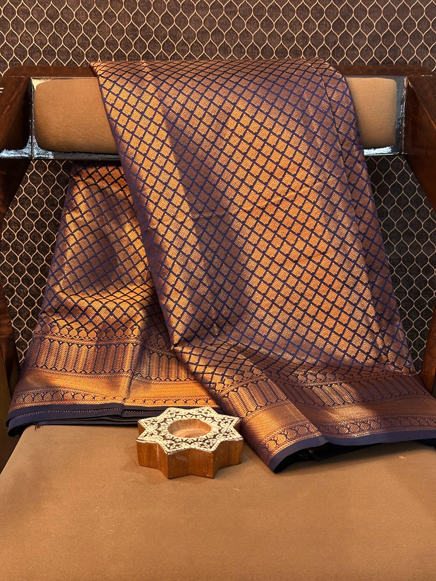 Handpicked Softsilk Heritage Banarasi Saree