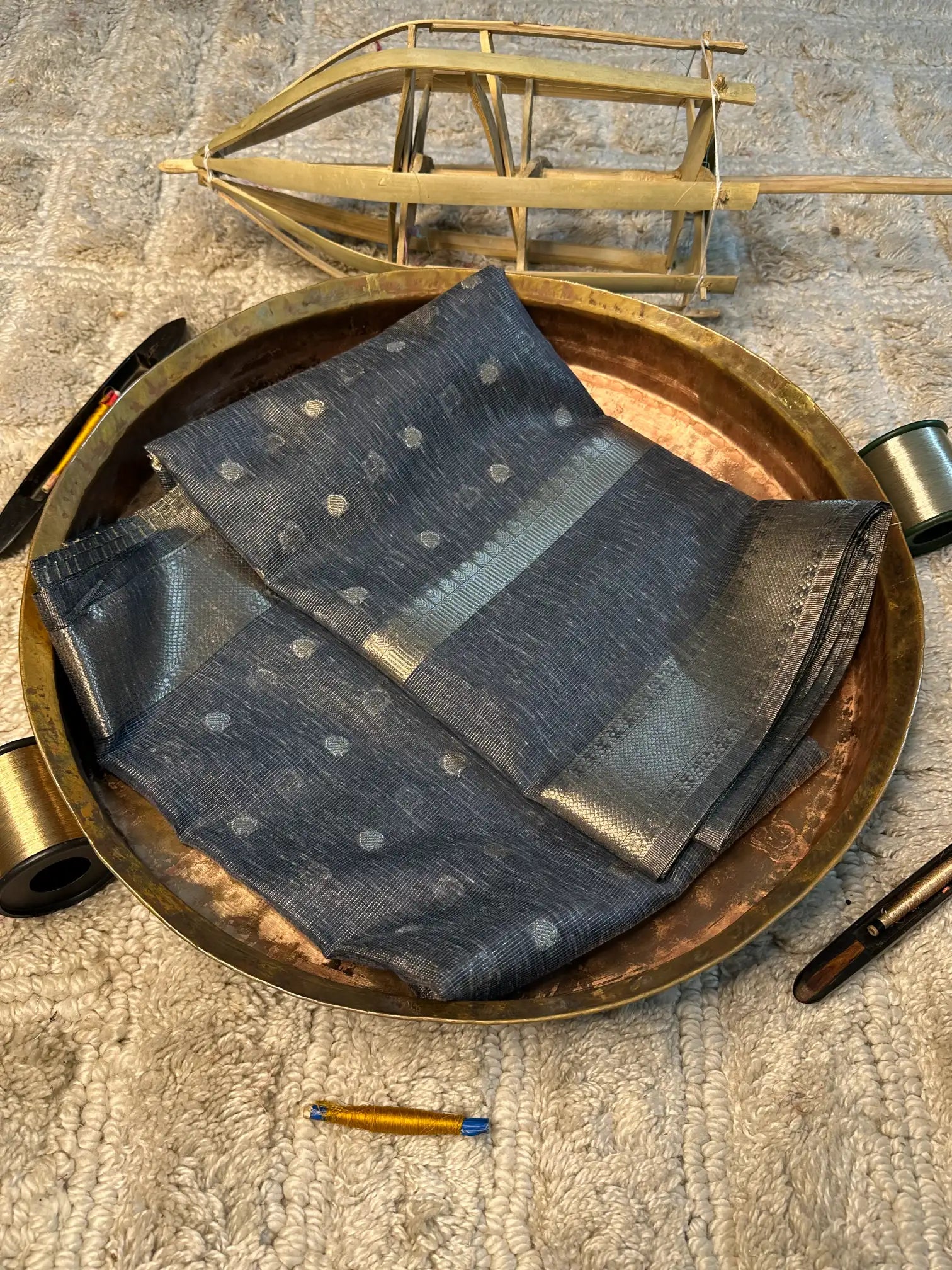 Eccentric zari weave Softsilk Banarasi saree