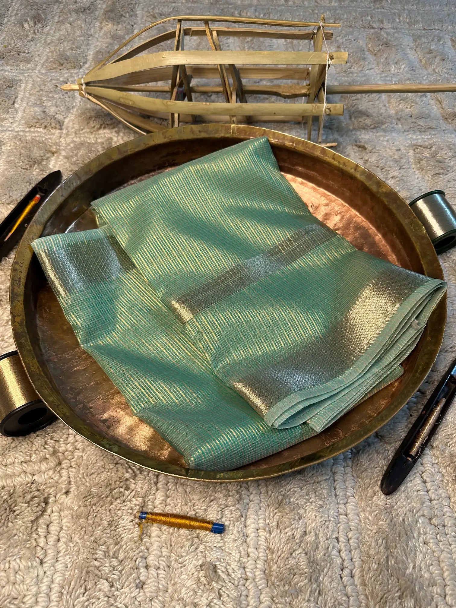Eccentric zari weave Softsilk Banarasi saree