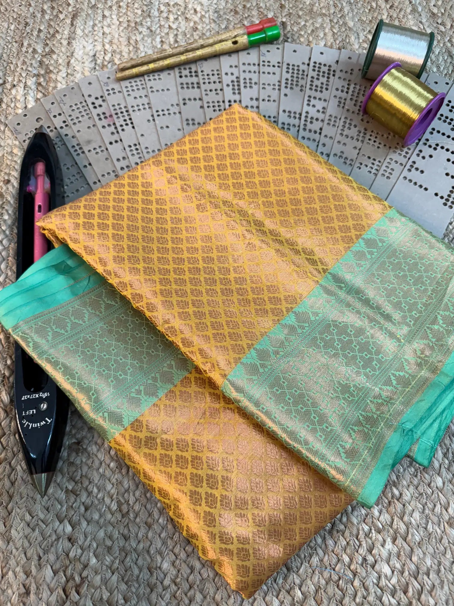 Eccentric zari weave Softsilk Banarasi saree