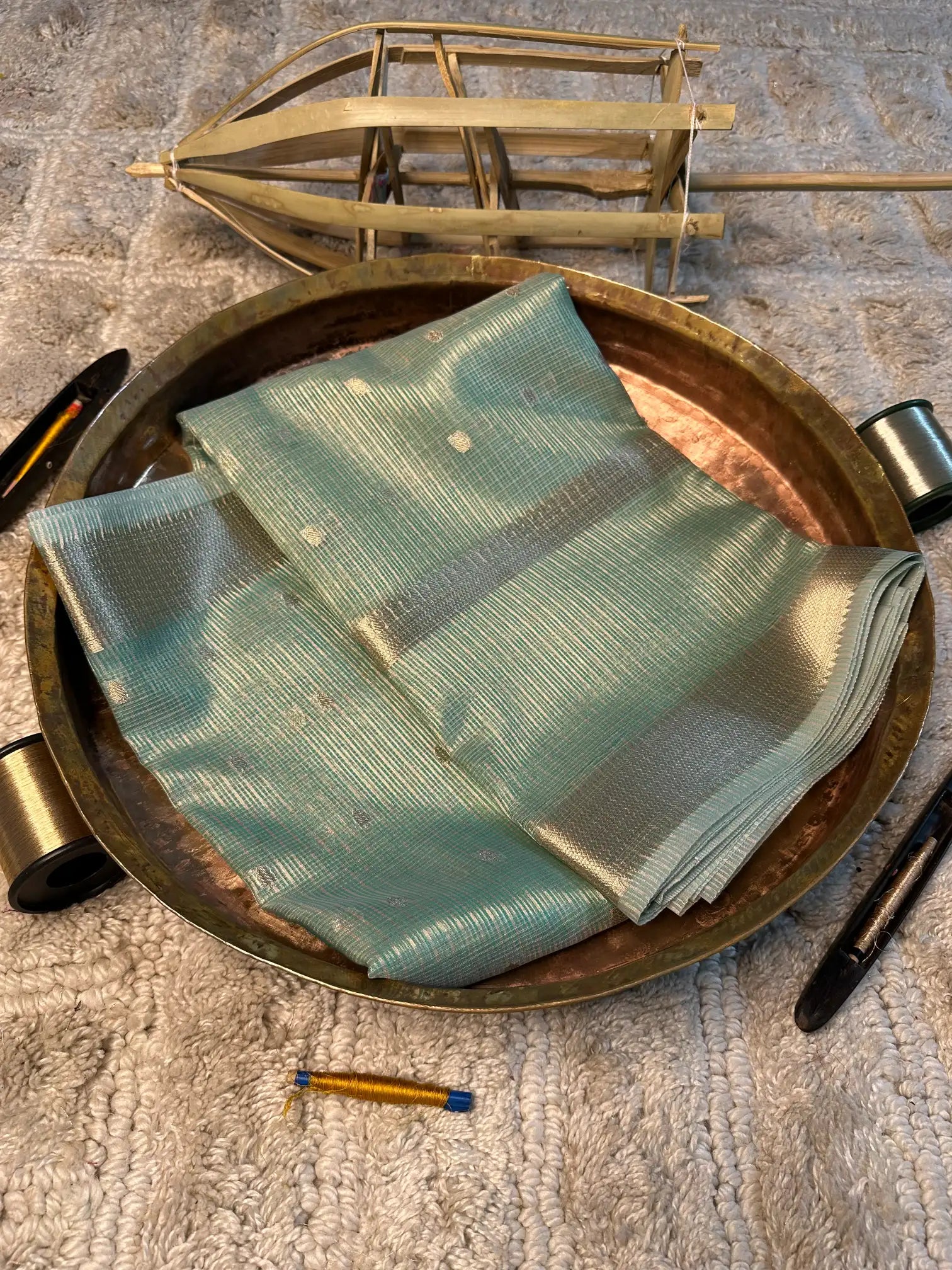 Eccentric zari weave Softsilk Banarasi saree
