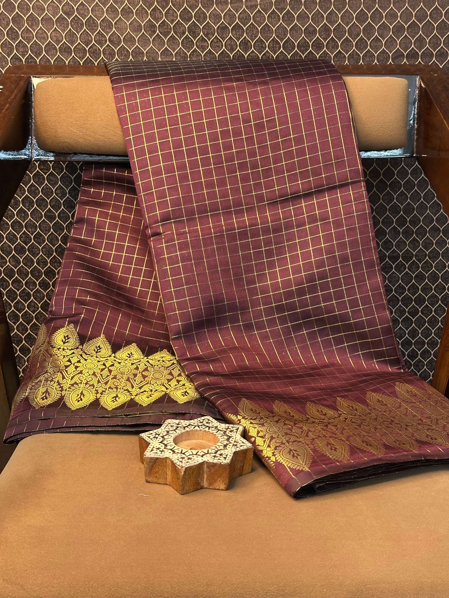 Eccentric zari weave Softsilk Heritage Banarasi saree