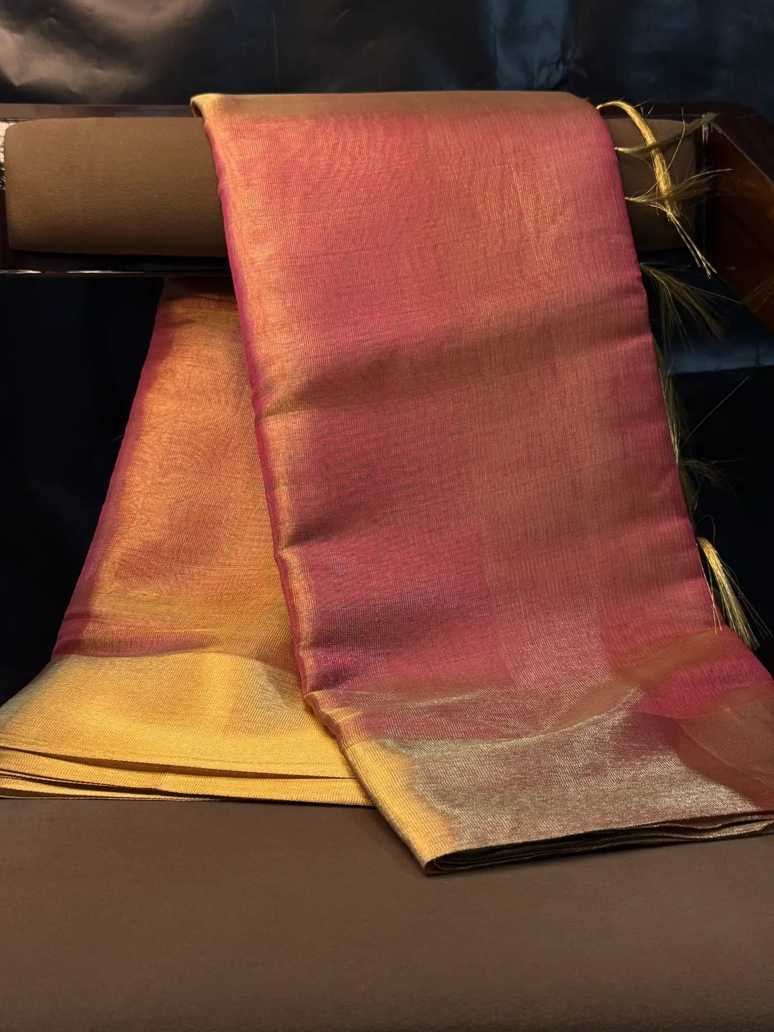 Contemporary weave Softsilk heritage Banarasi saree
