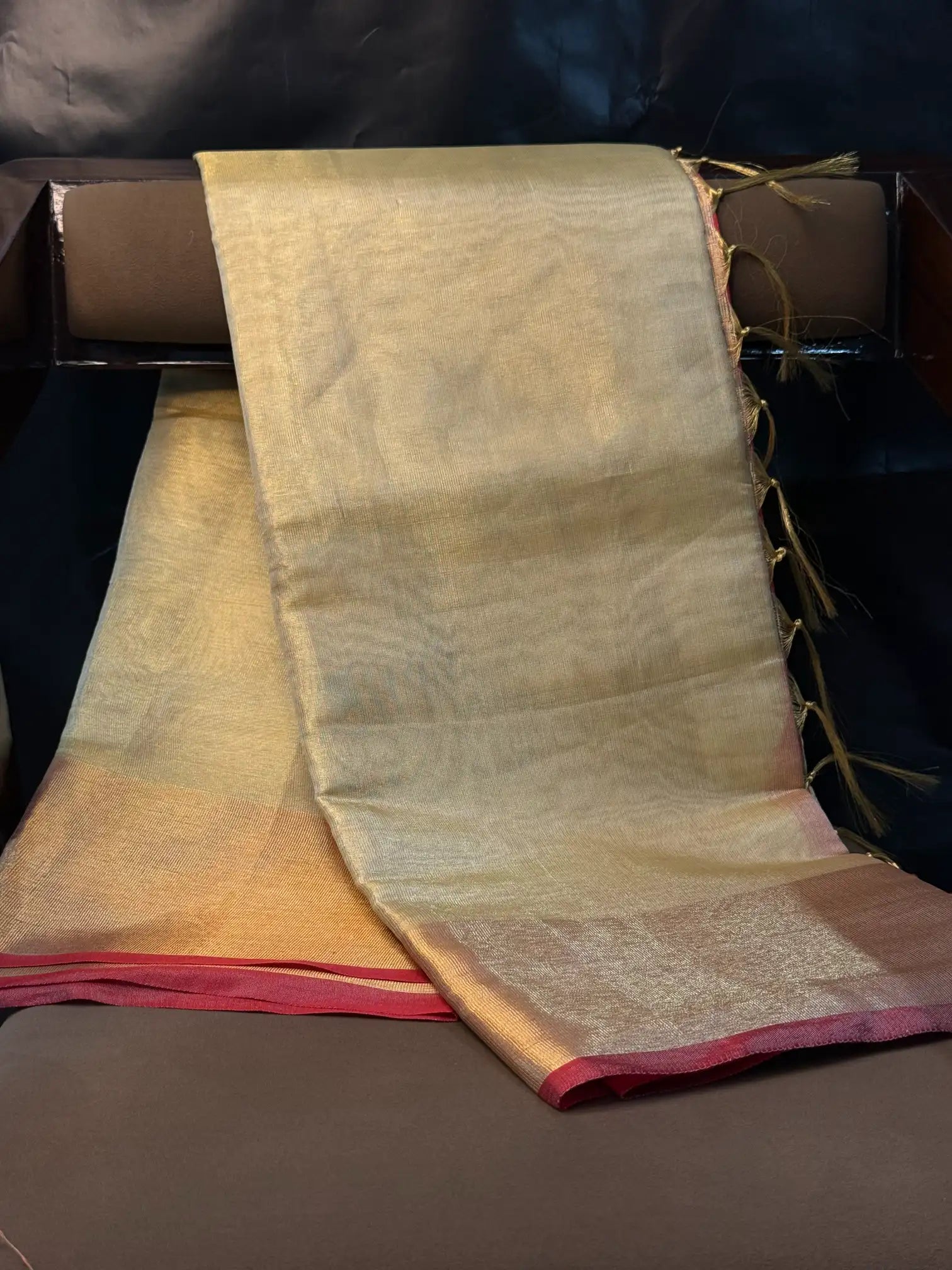 Contemporary weave Softsilk heritage Banarasi saree