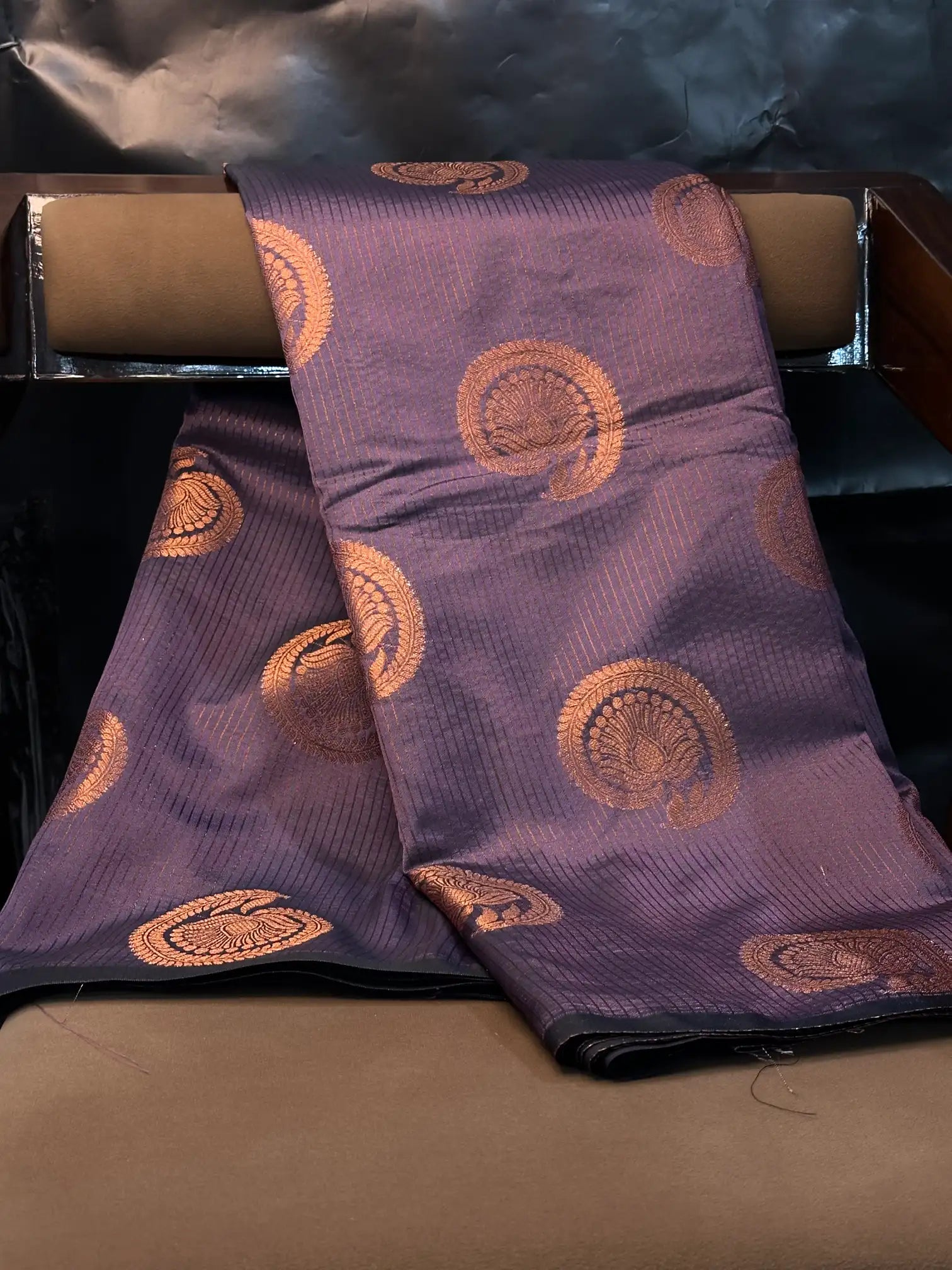 Contemporary weave Softsilk heritage Banarasi saree