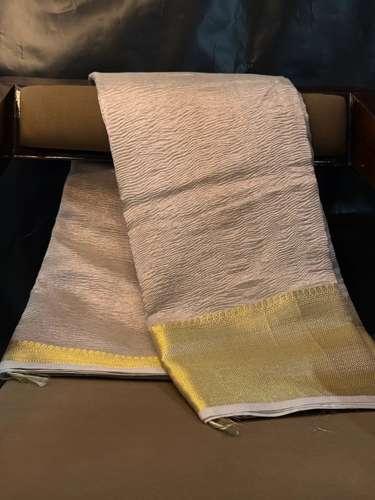 Contemporary weave Softsilk heritage Banarasi saree