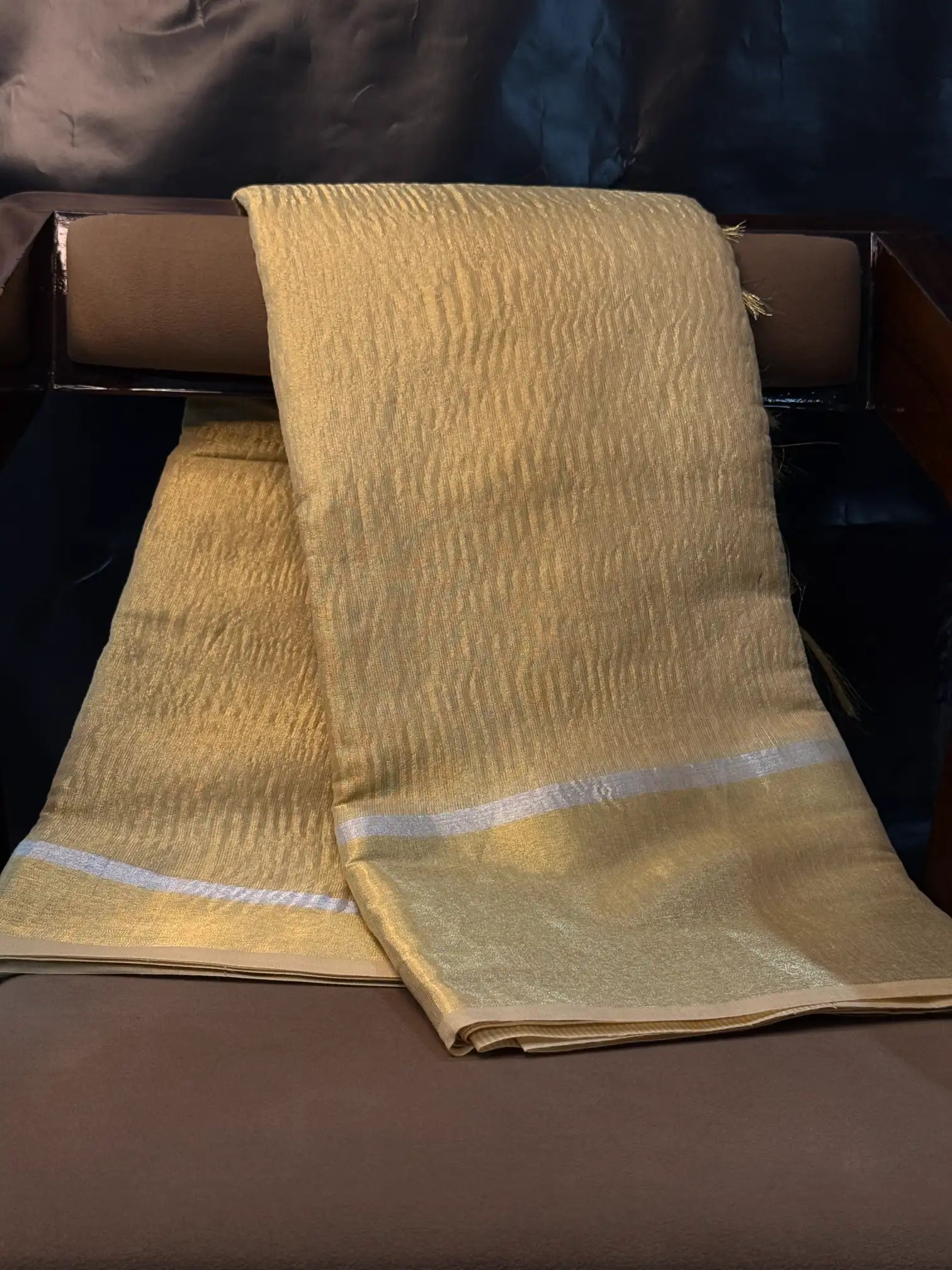 Contemporary weave Softsilk heritage Banarasi saree