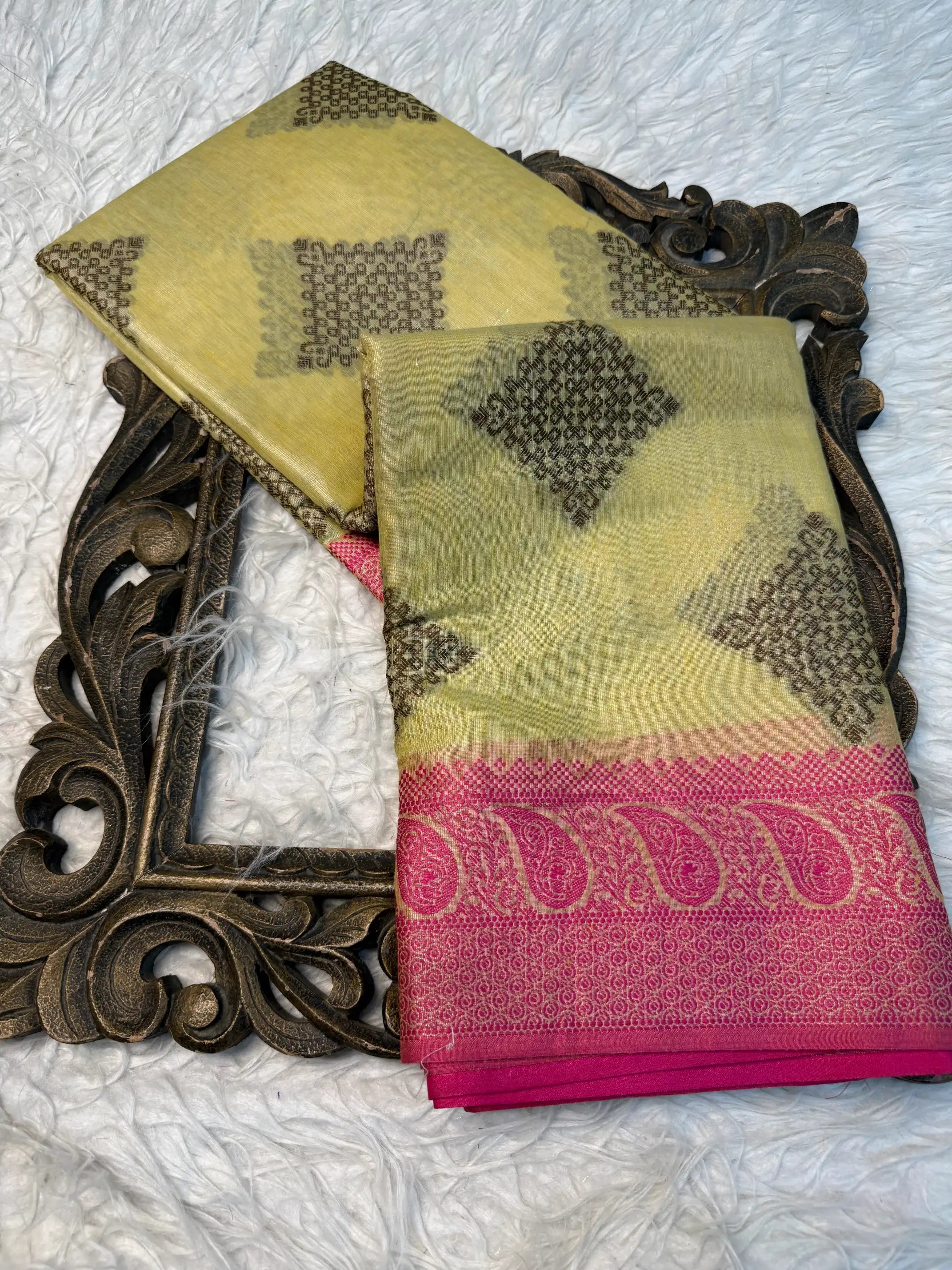 Contemporary Weave Softsilk Heritage Banarasi Saree