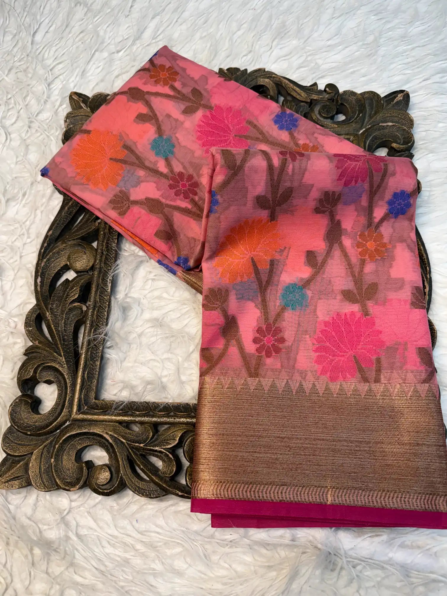 Contemporary Weave Softsilk Heritage Banarasi Saree