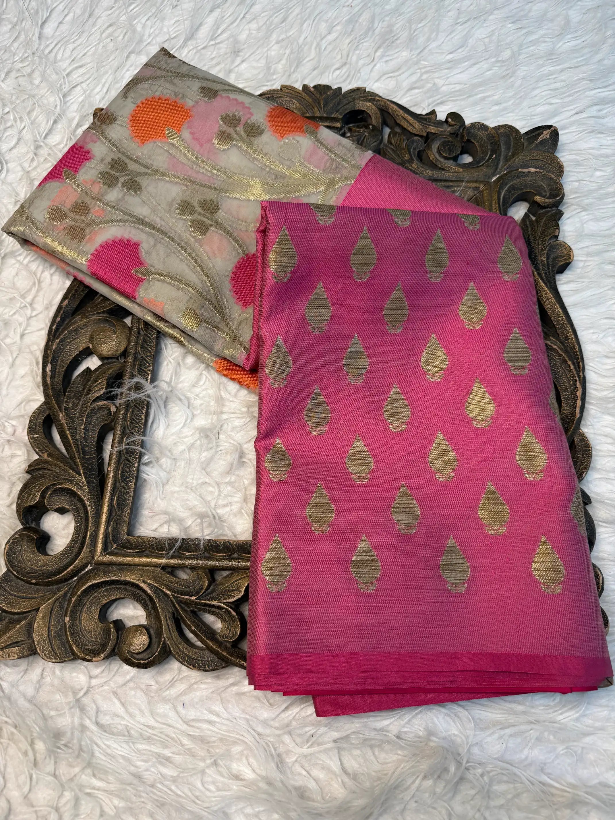 Contemporary Weave Softsilk Heritage Banarasi Saree