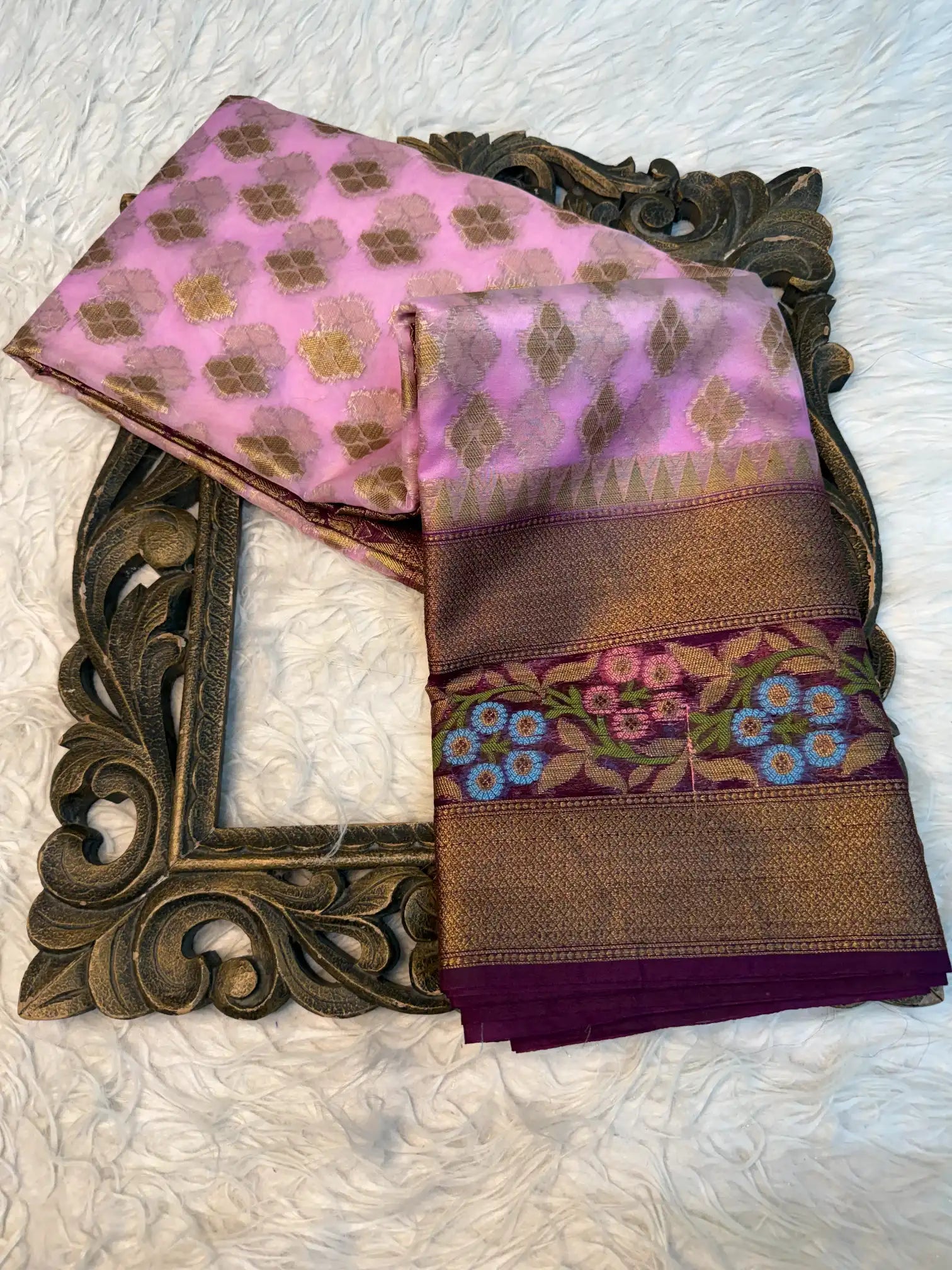 Contemporary Weave Softsilk Heritage Banarasi Saree