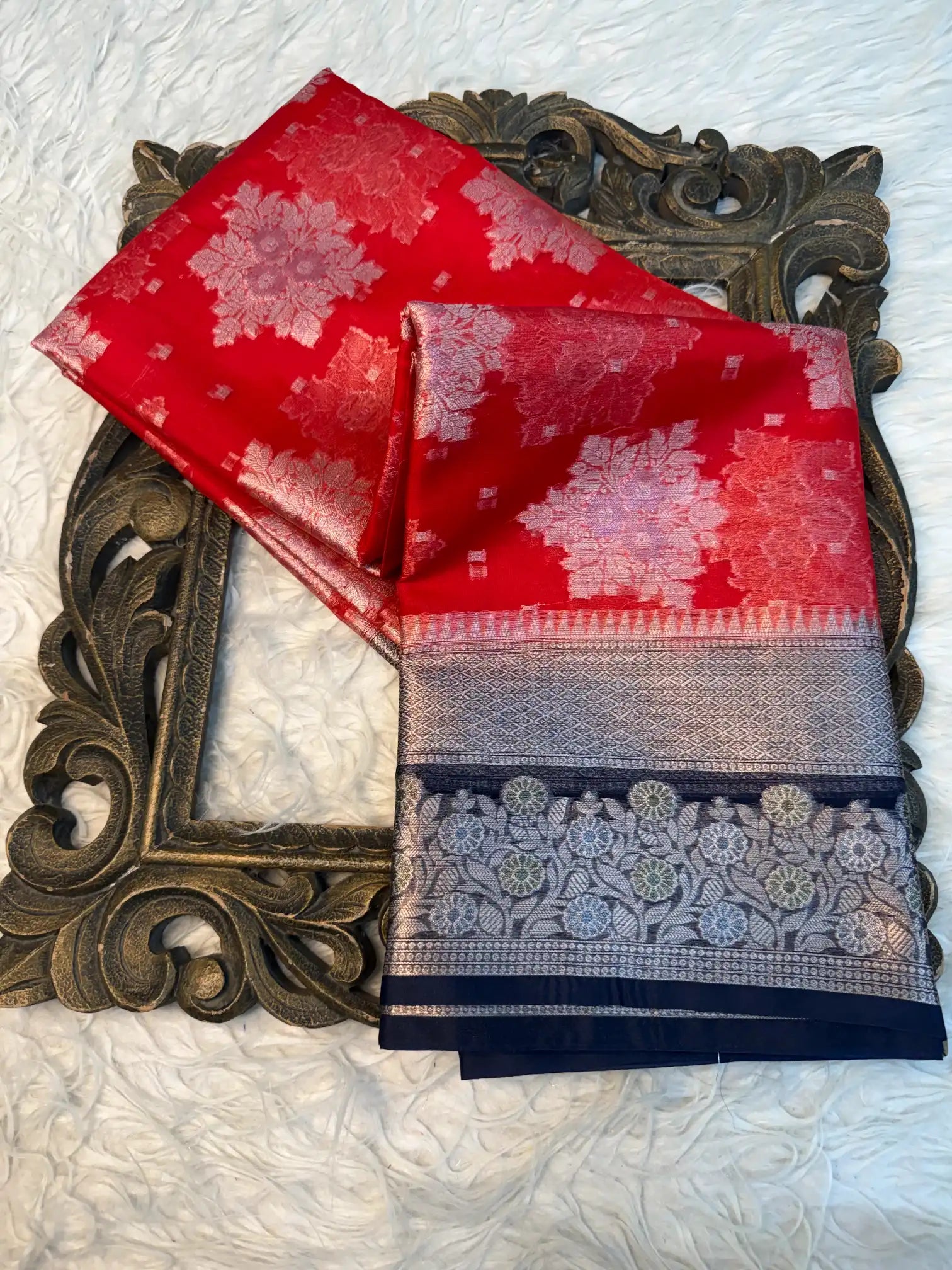 Traditional Weave Softsilk Banarasi Saree