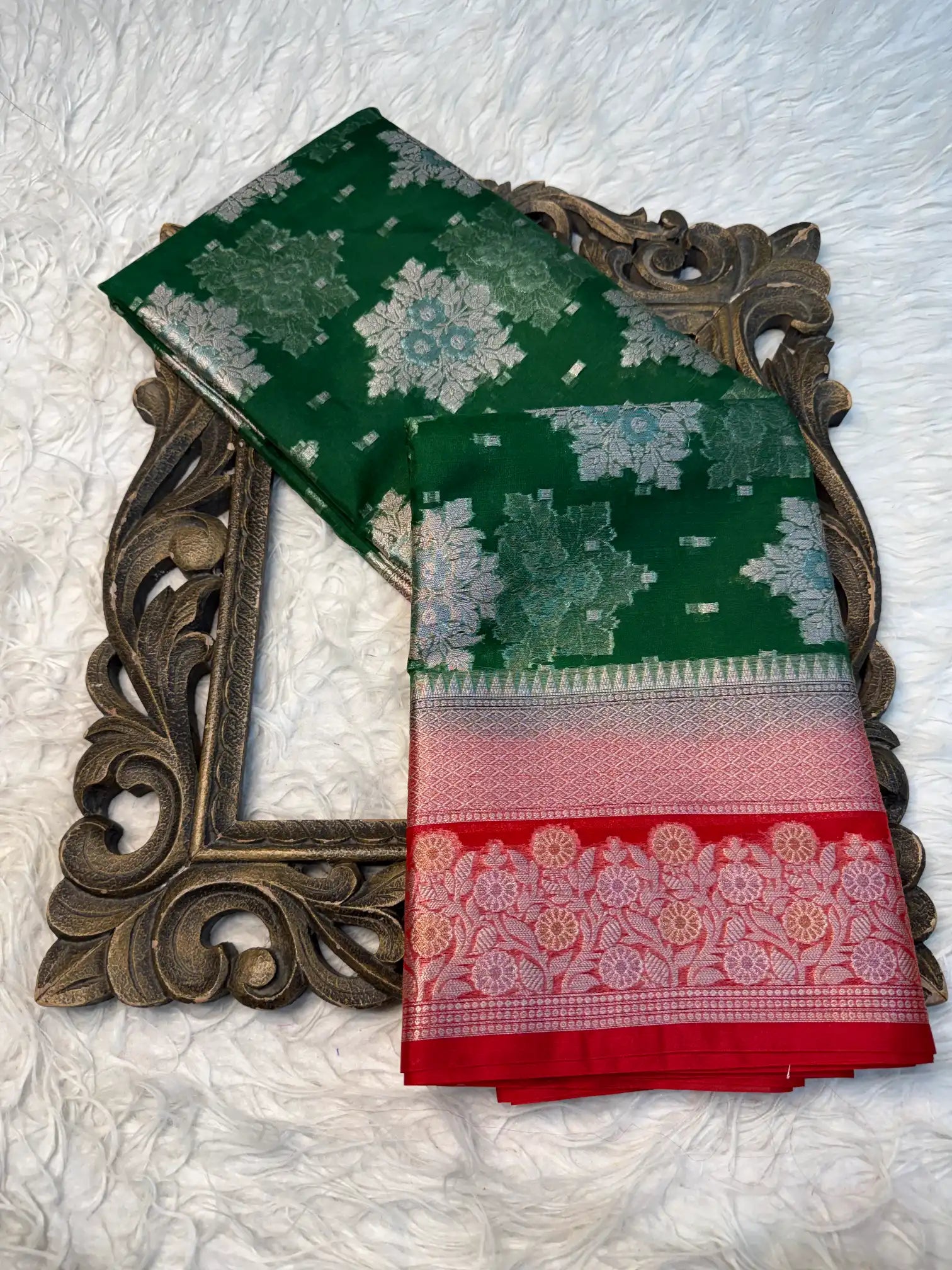 Contemporary Weave Softsilk Heritage Banarasi Saree