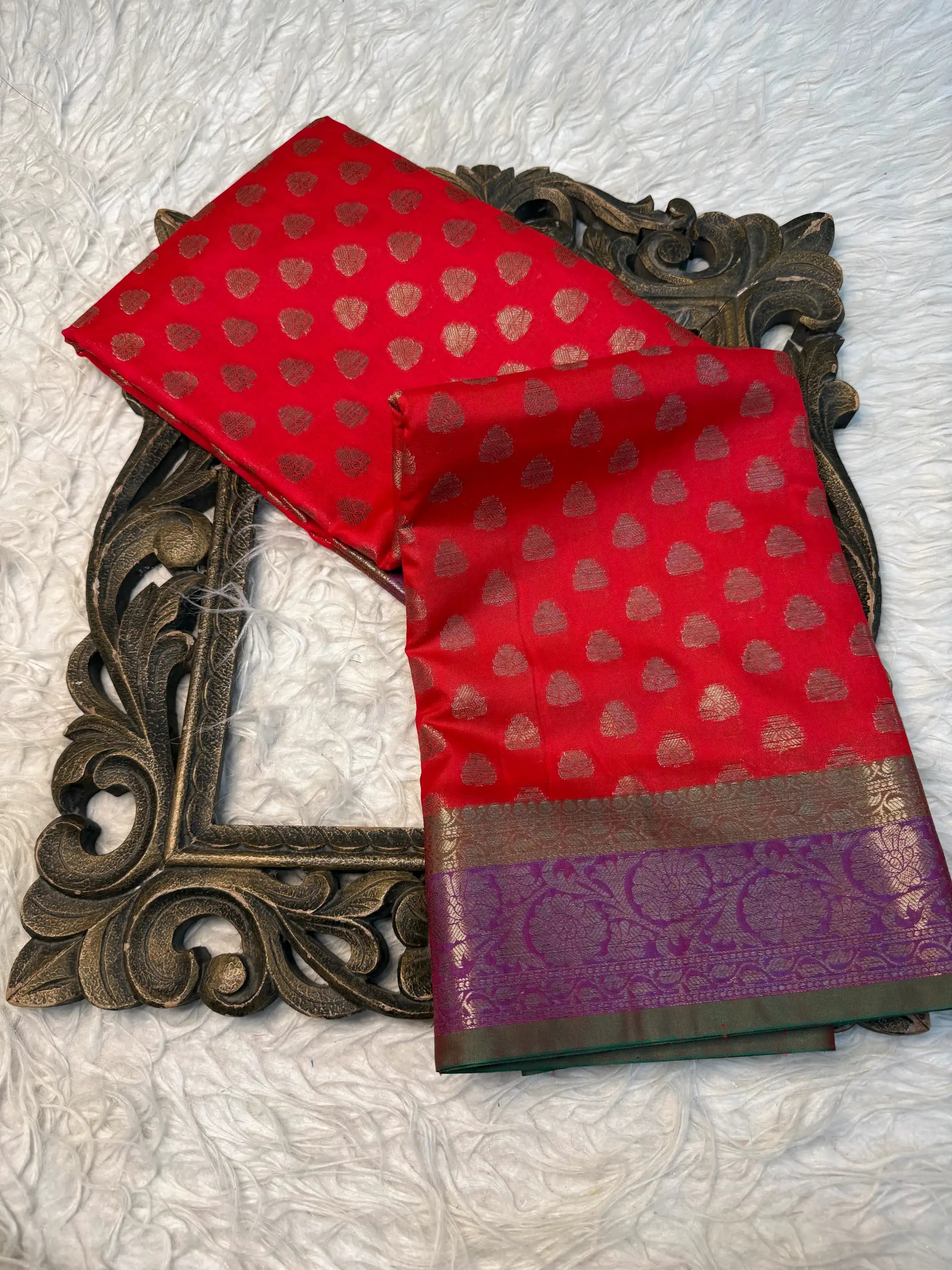 Traditional Weave Softsilk Banarasi Saree