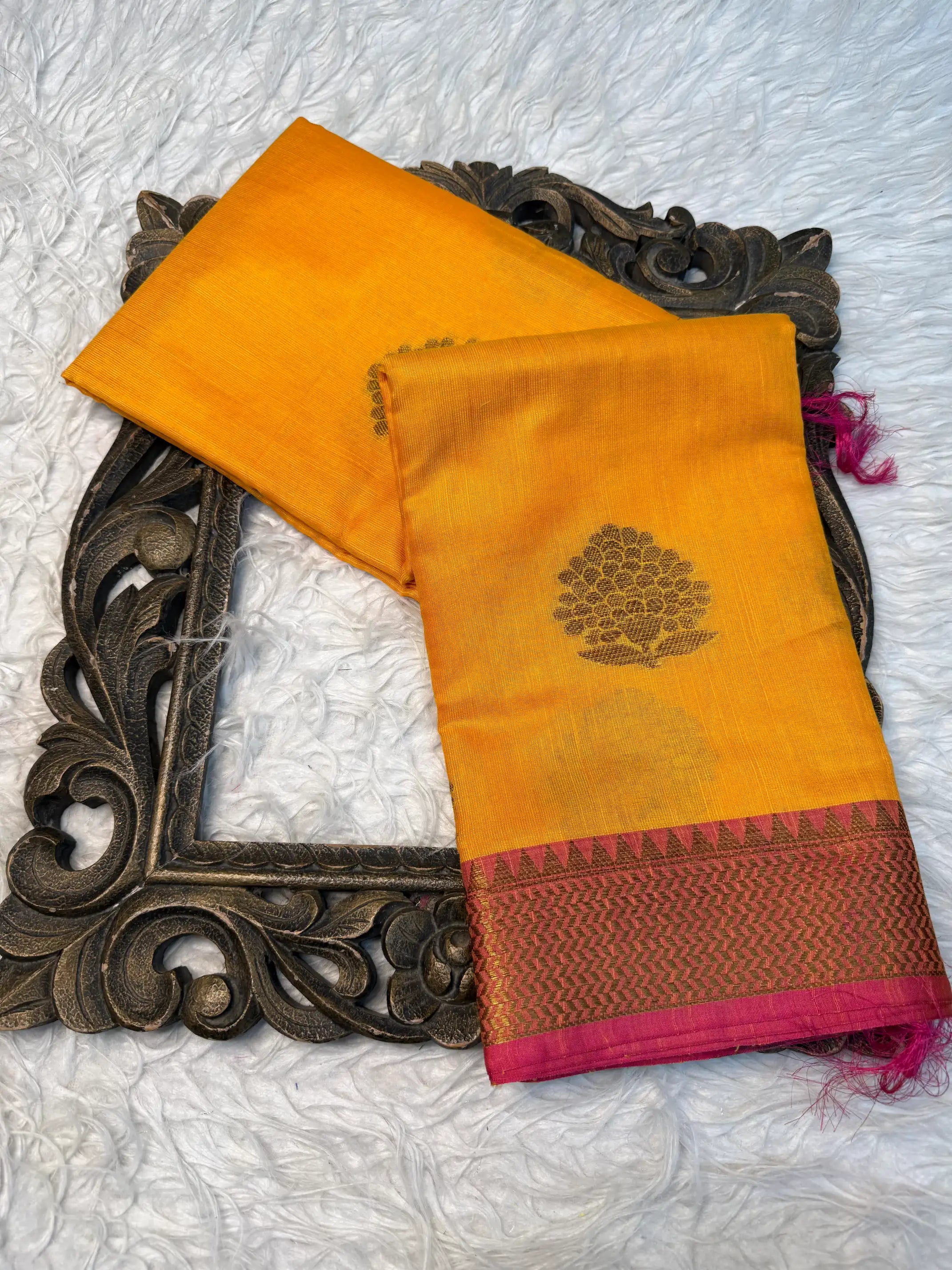 Traditional Weave Softsilk Banarasi Saree