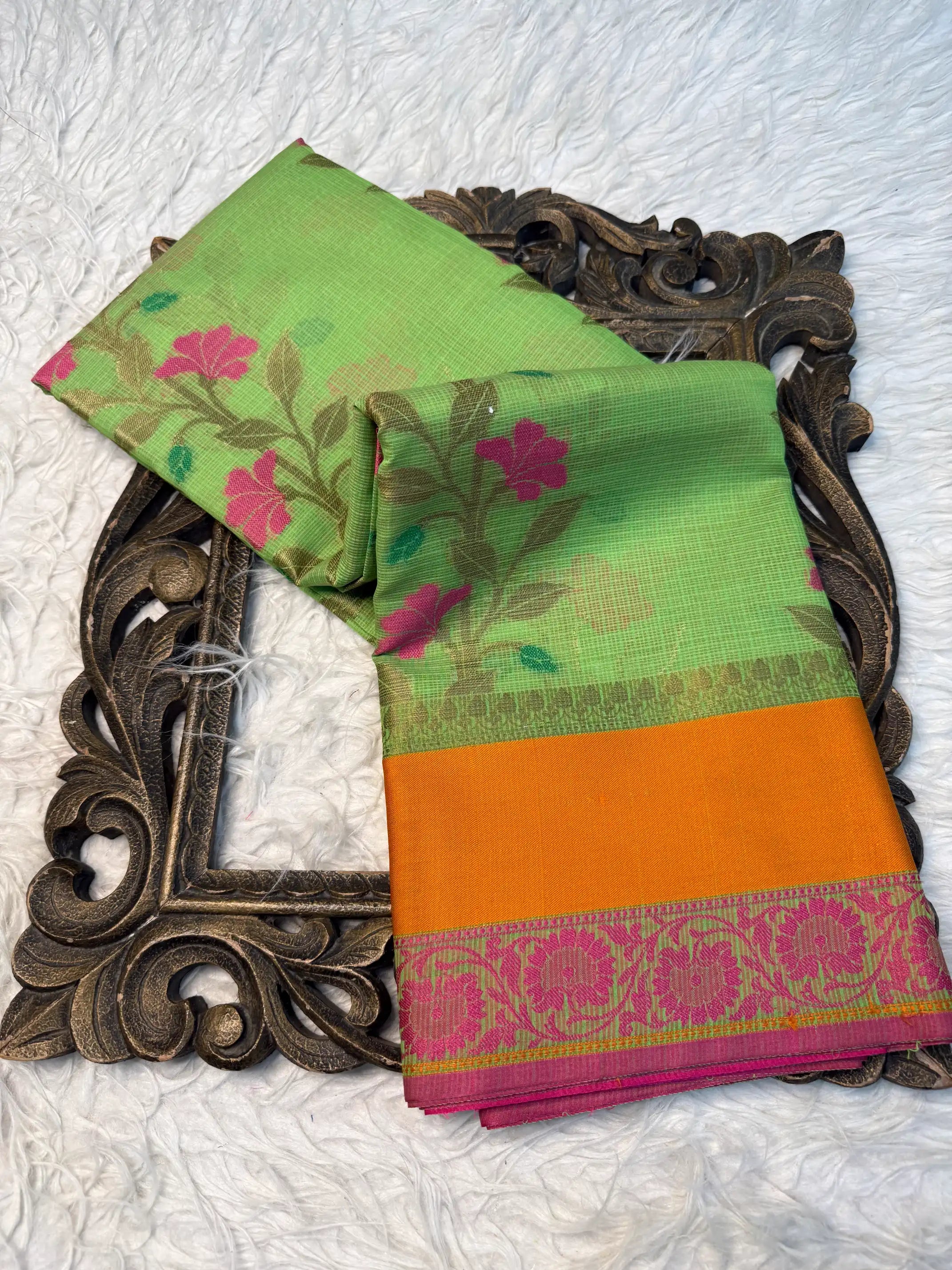 Traditional Weave Softsilk Banarasi Saree