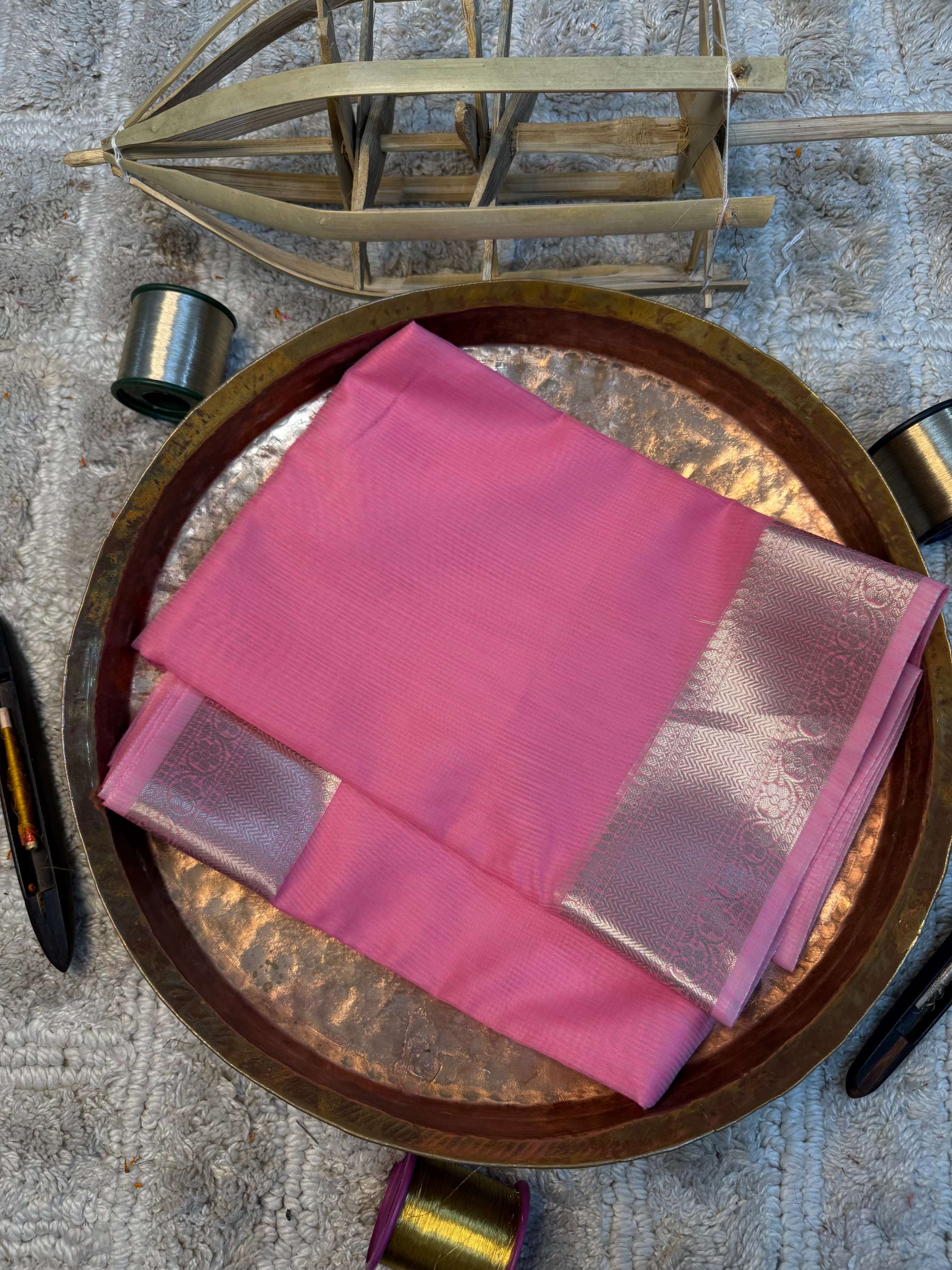 Eccentric zari weave Softsilk Banarasi saree