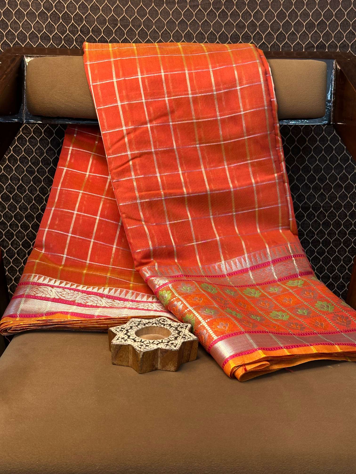 Handpicked Softsilk Heritage Banarasi Saree