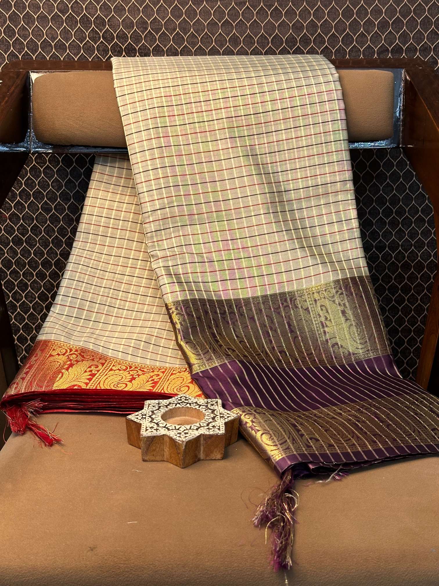 Eccentric zari weave Softsilk Heritage Banarasi saree