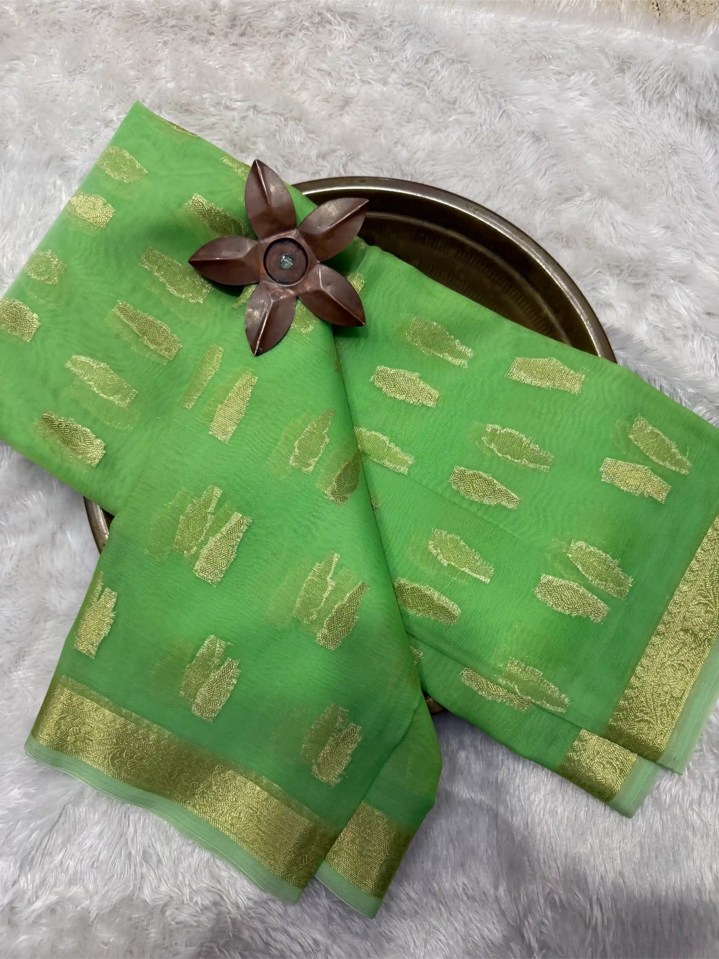 Beautiful Traditional Softsilk Embossed Weave Banarasi Saree