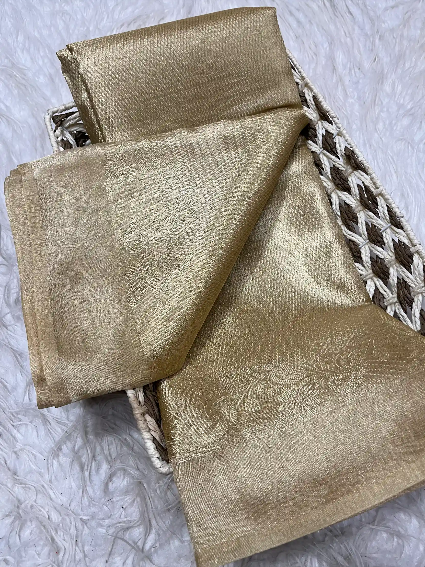 Beautiful Traditional Softsilk Embossed Weave Banarasi Saree