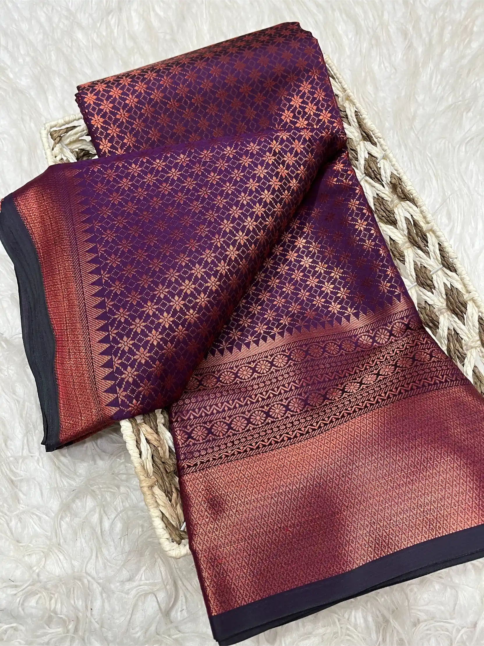 Beautiful Traditional Softsilk Embossed Weave Banarasi Saree