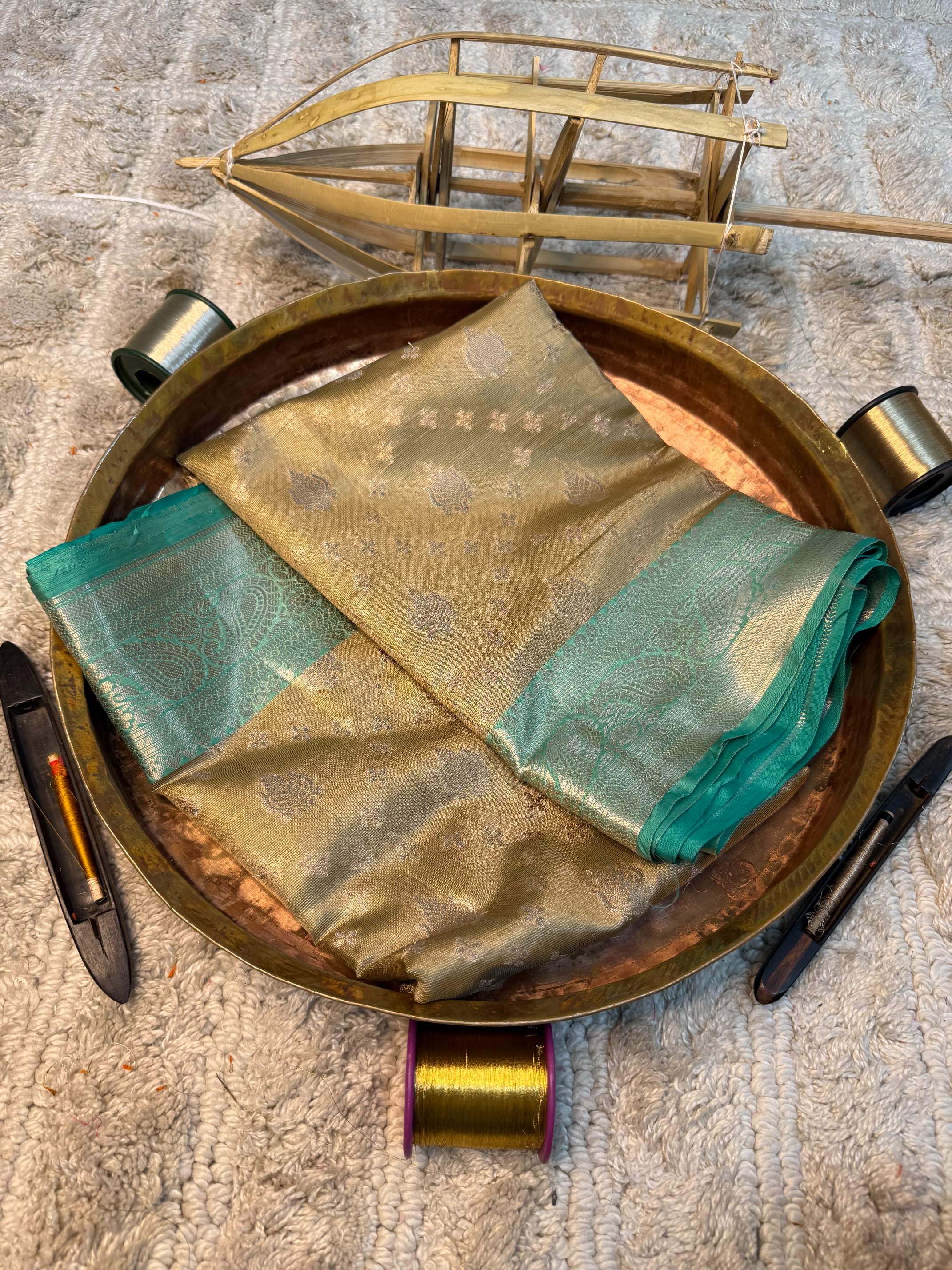 Eccentric zari weave Softsilk Banarasi saree