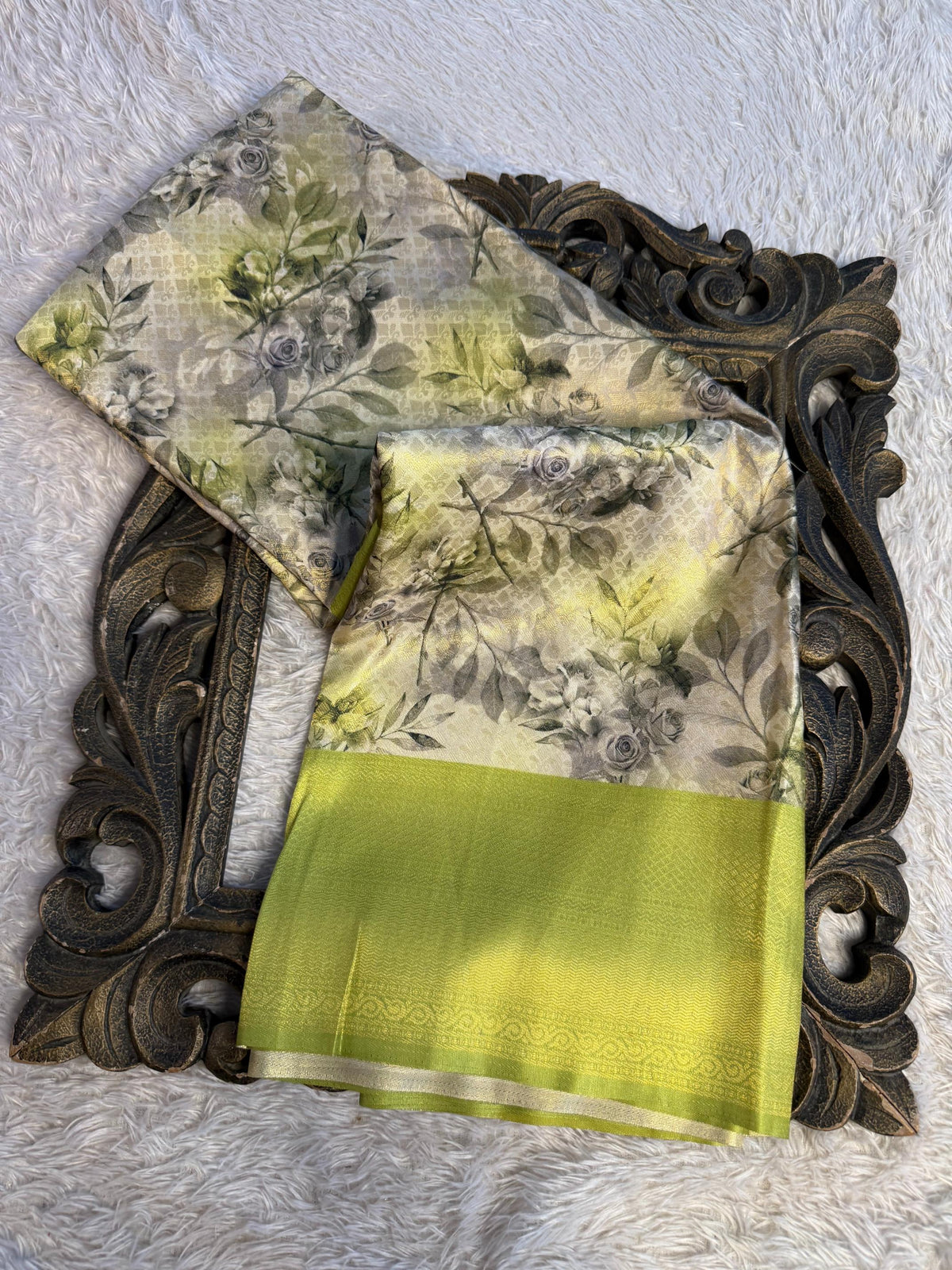Latest Softsilk Exclusive Banarasi Saree