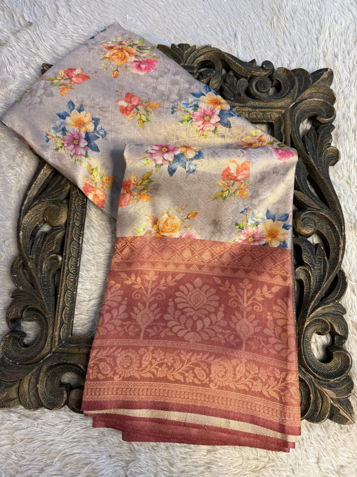 Latest Softsilk Exclusive Banarasi Saree